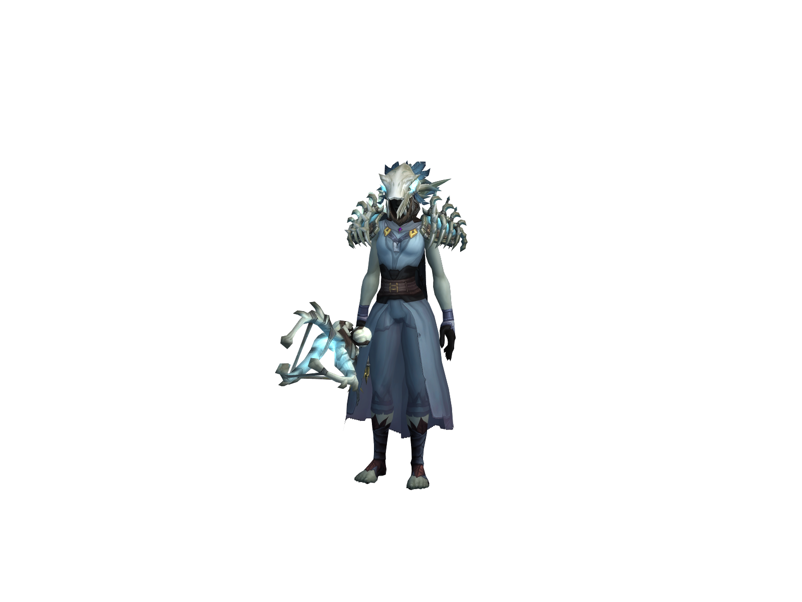 Owlpacalypse 3D character render