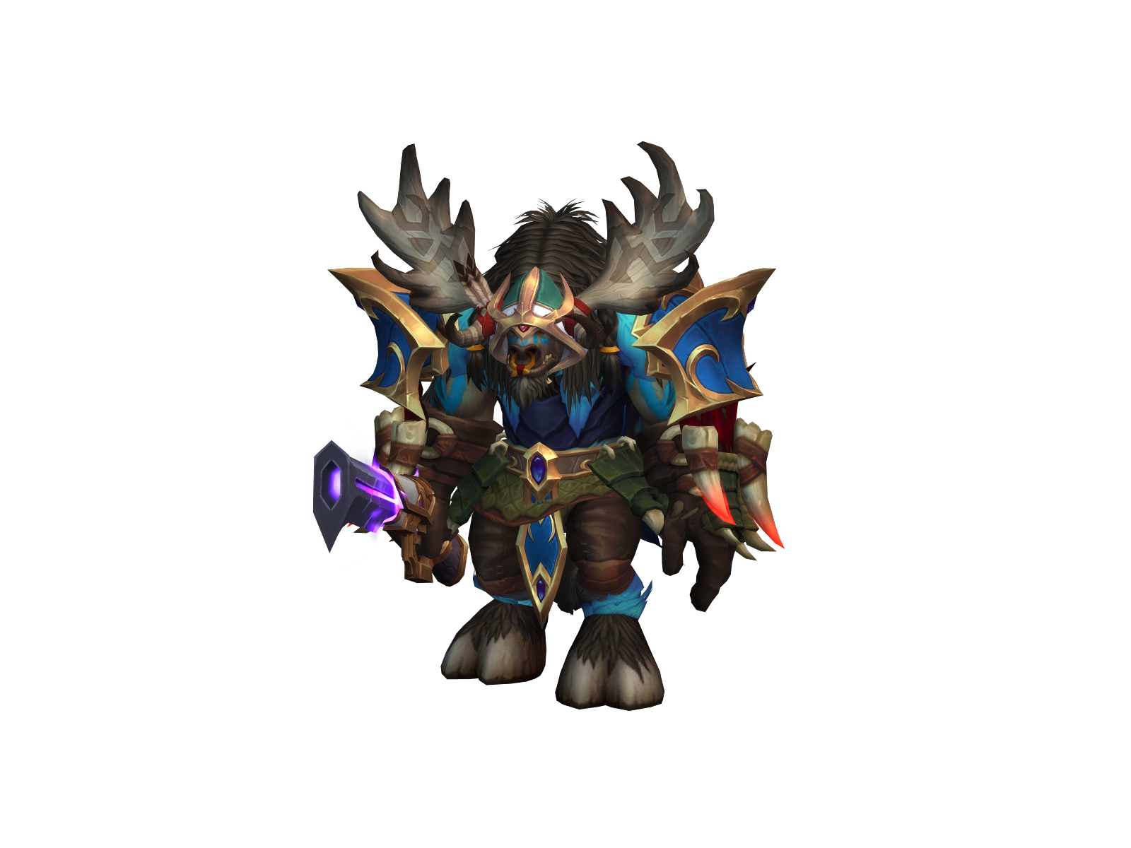 Shotwun 3D character render