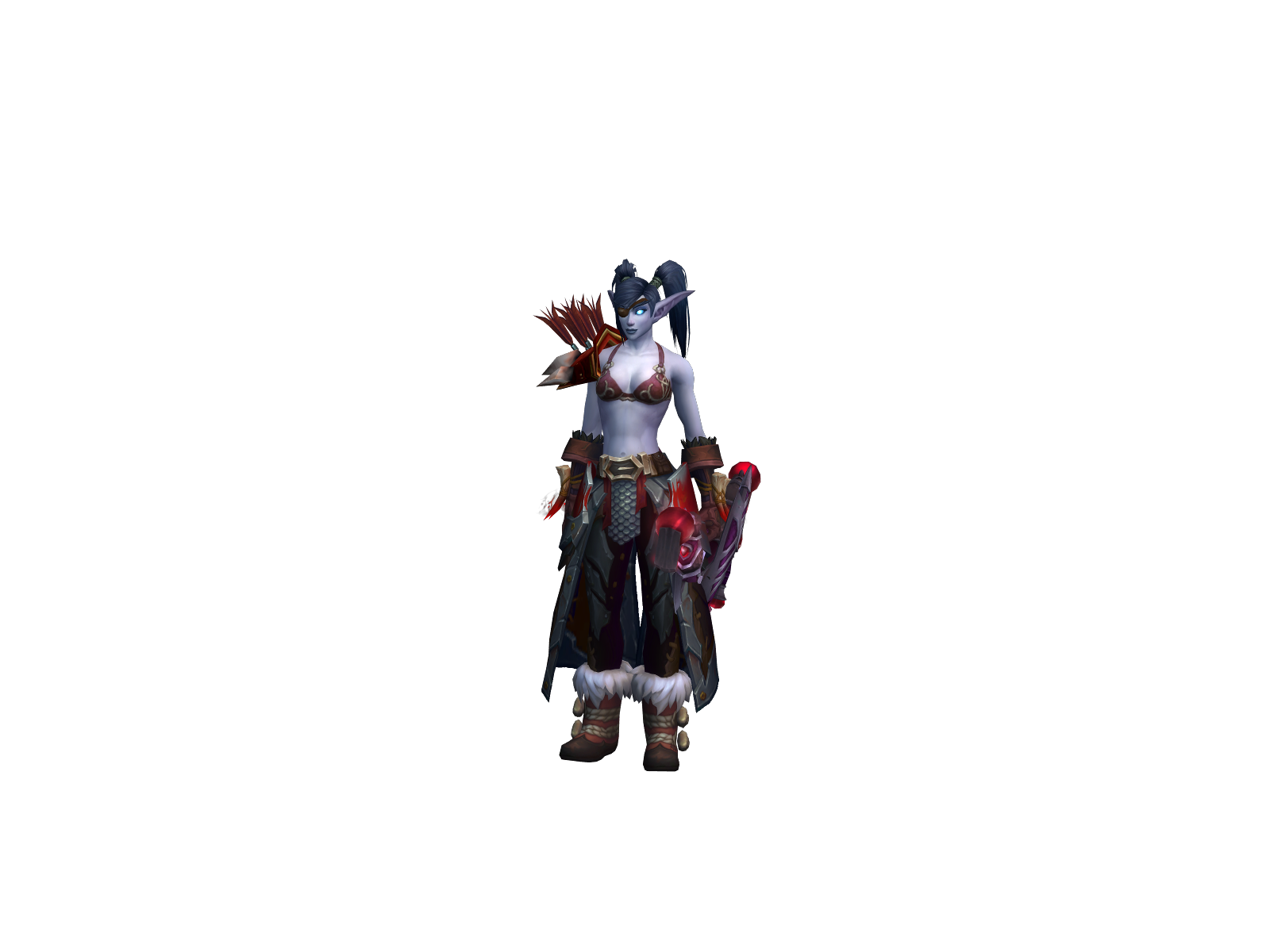 Borrows 3D character render