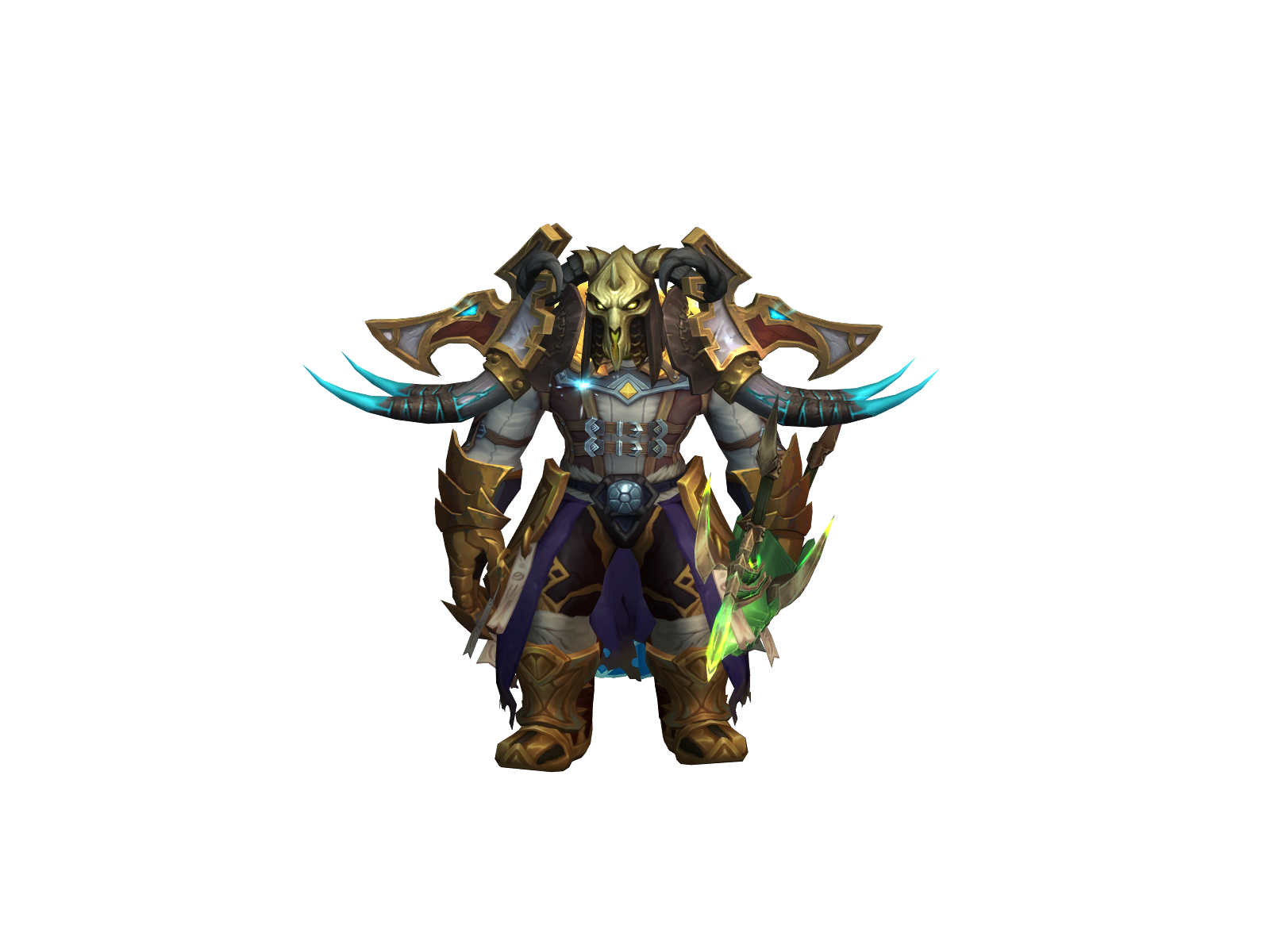 Rainah 3D character render
