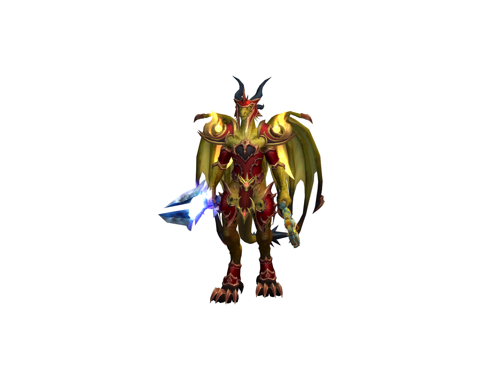 Athrean 3D character render