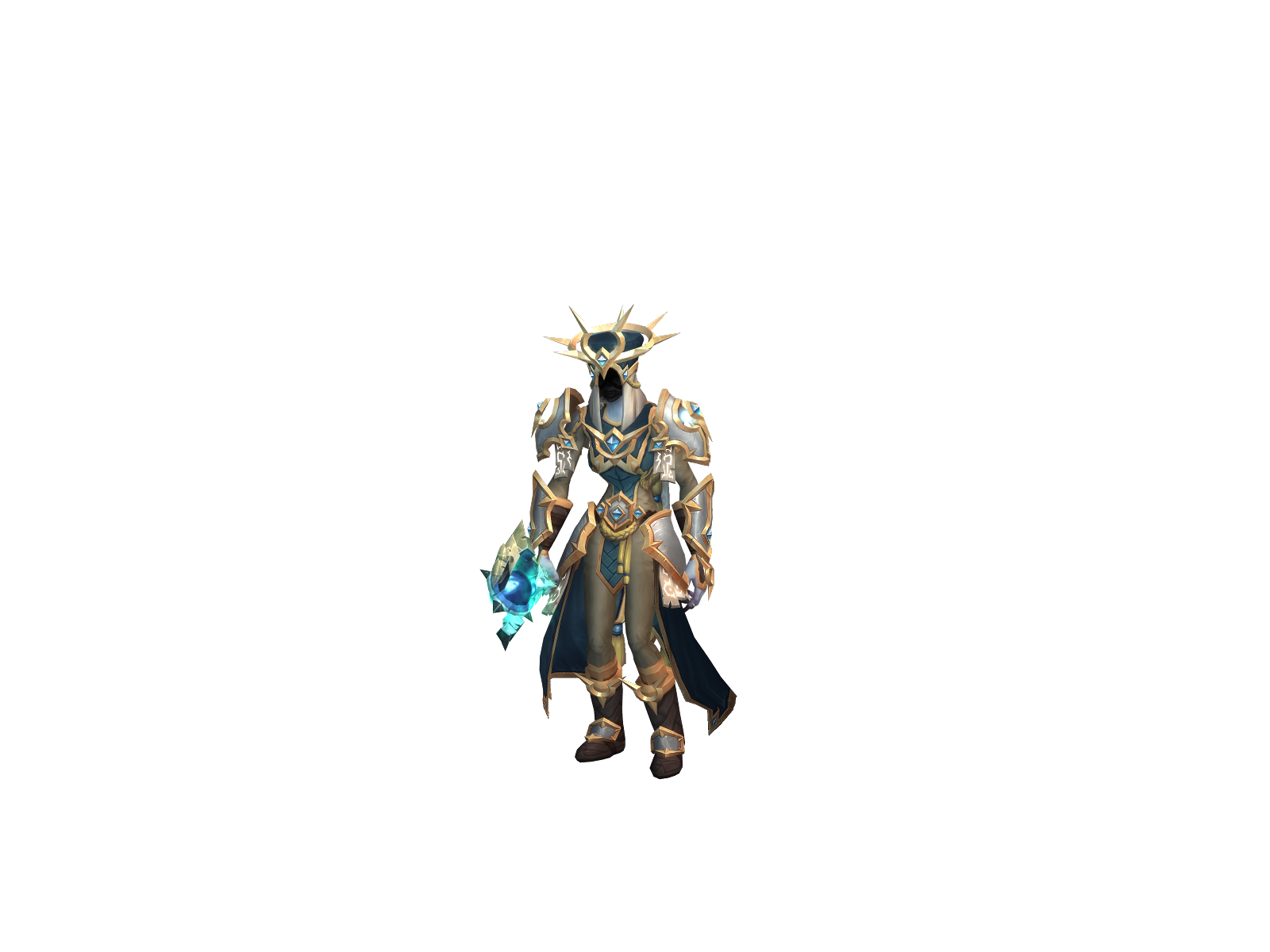 Jüdaspriest 3D character render