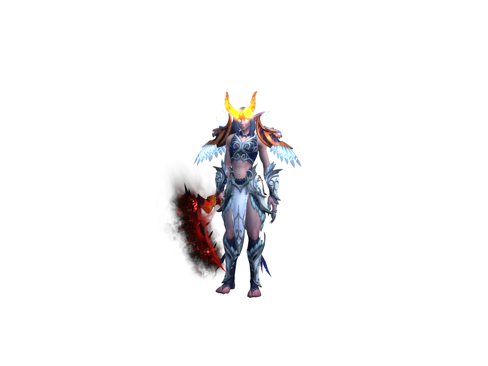 Hiinnata 3D character render
