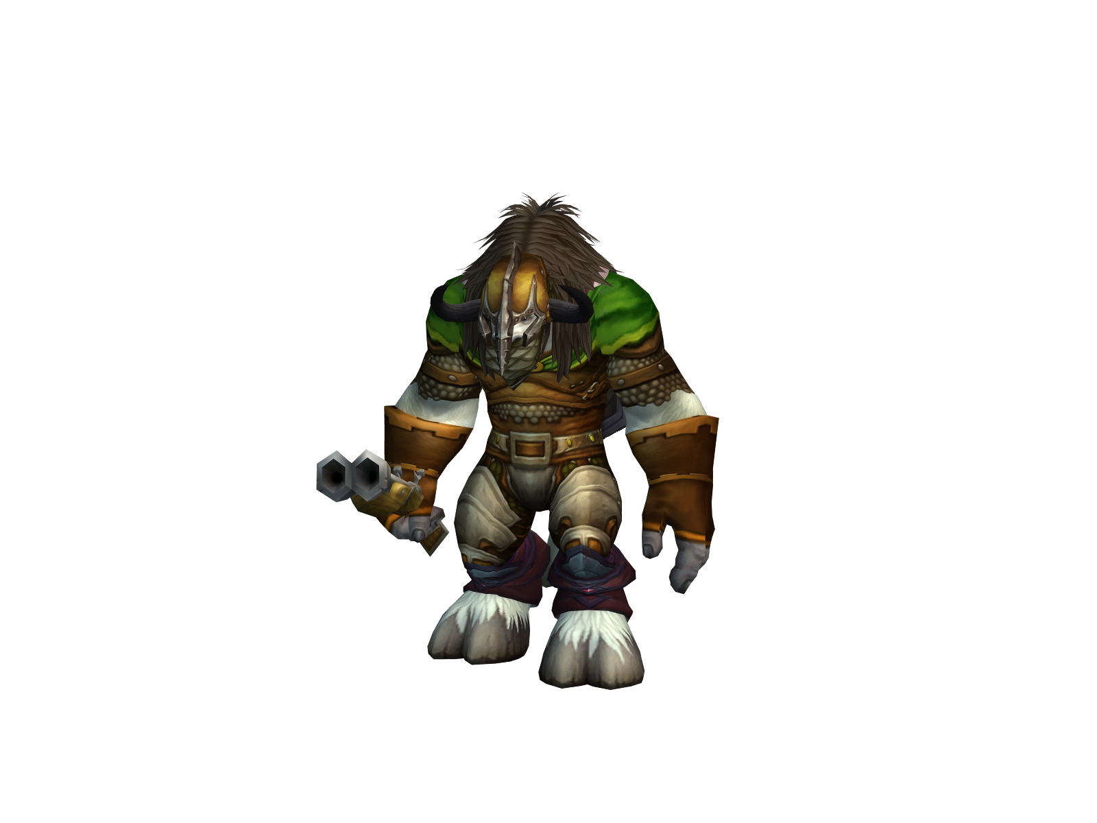 Buwch WoW character banner