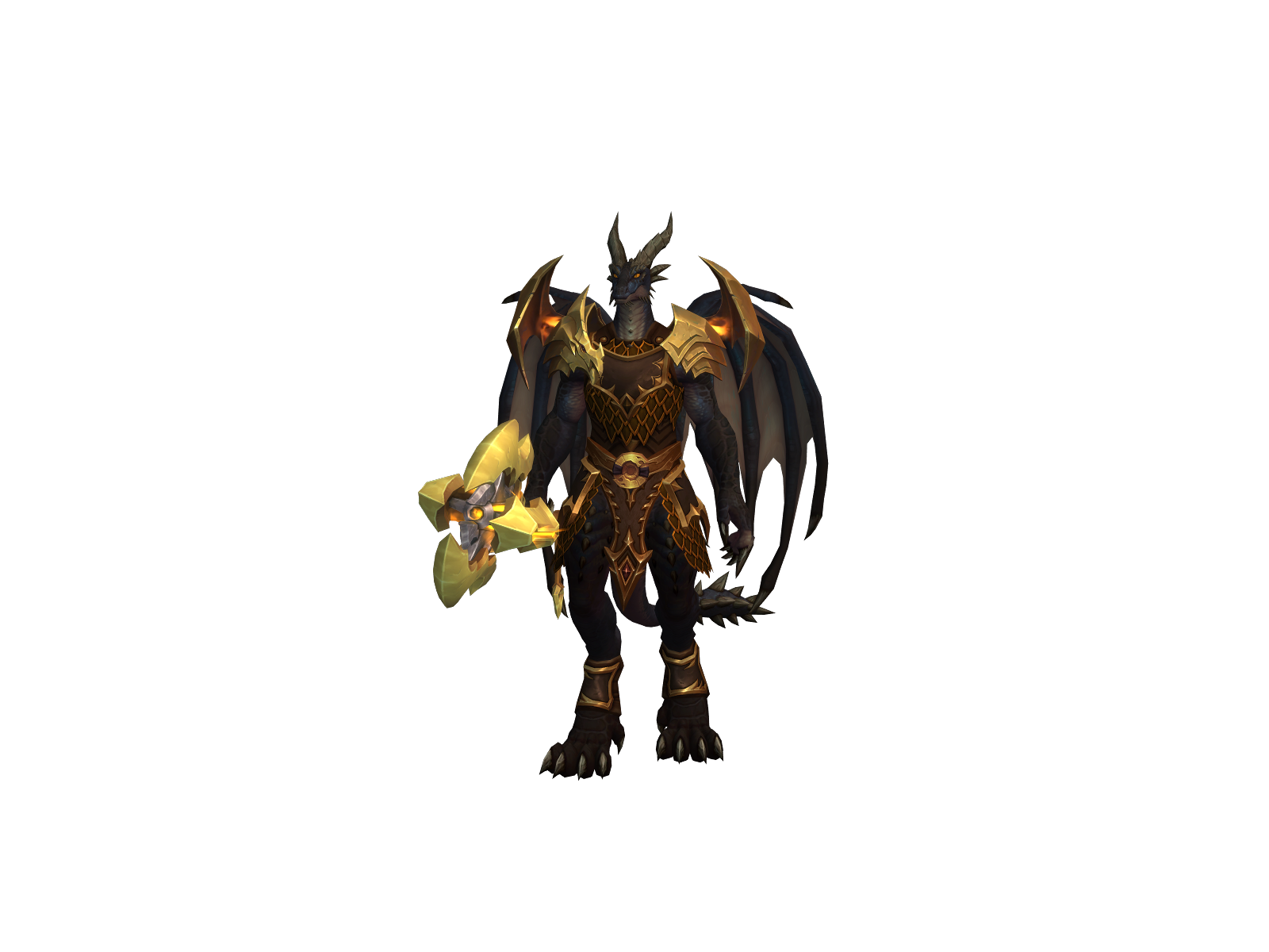 Drakegriffin 3D character render