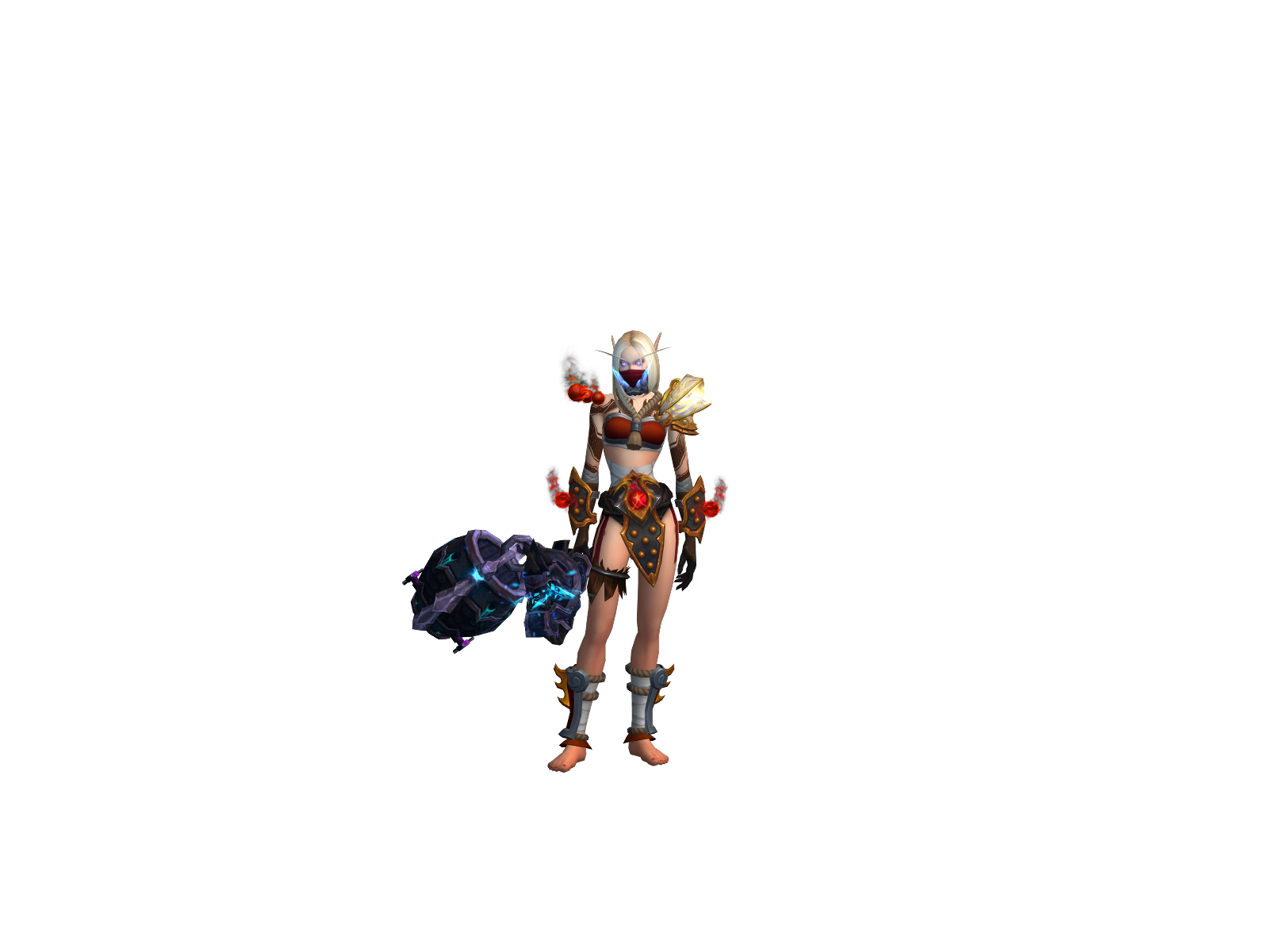 Hinaatta 3D character render