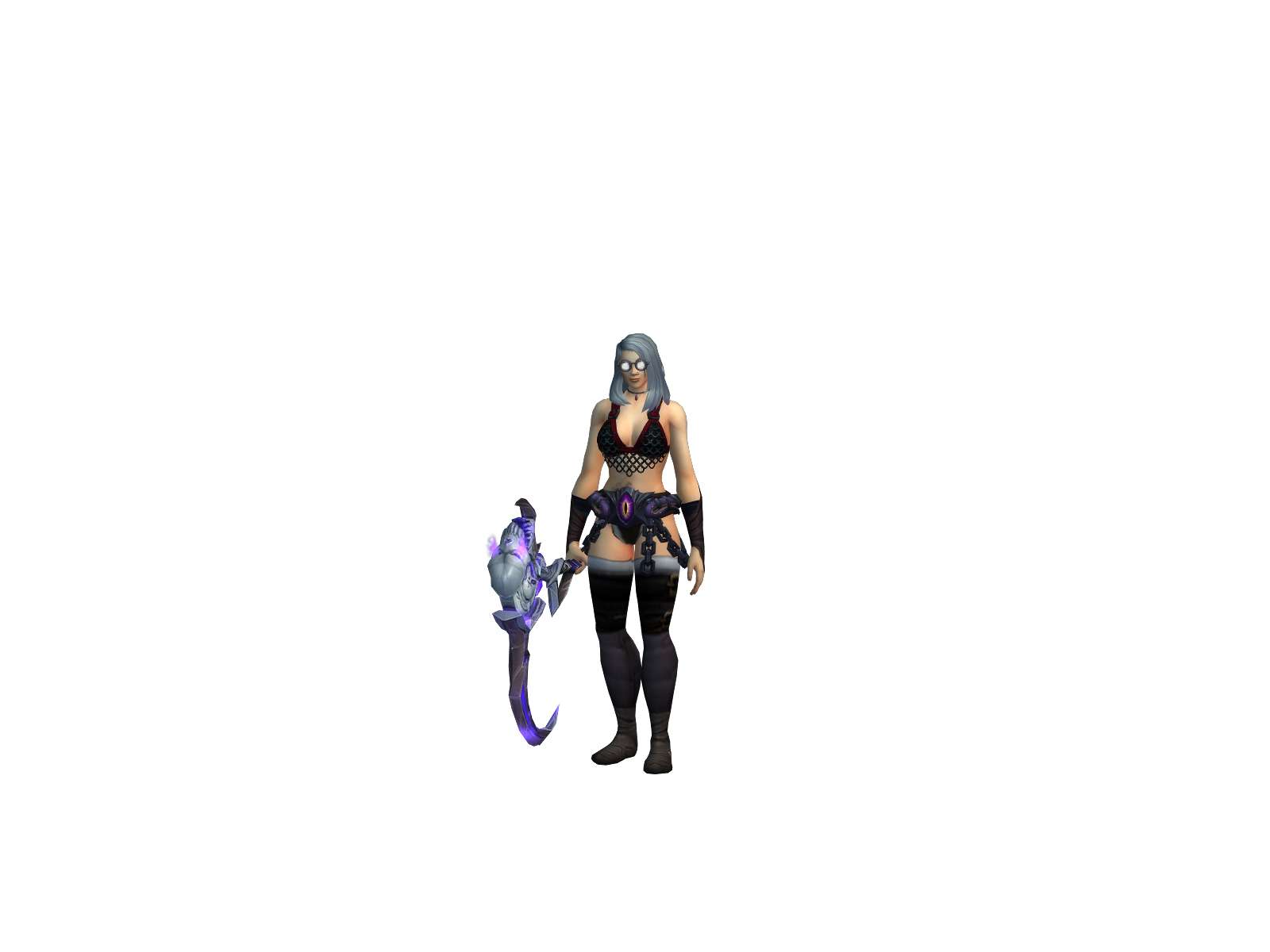 Gwyndilon 3D character render