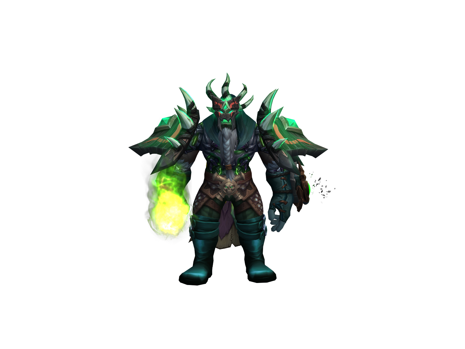Guerillak 3D character render