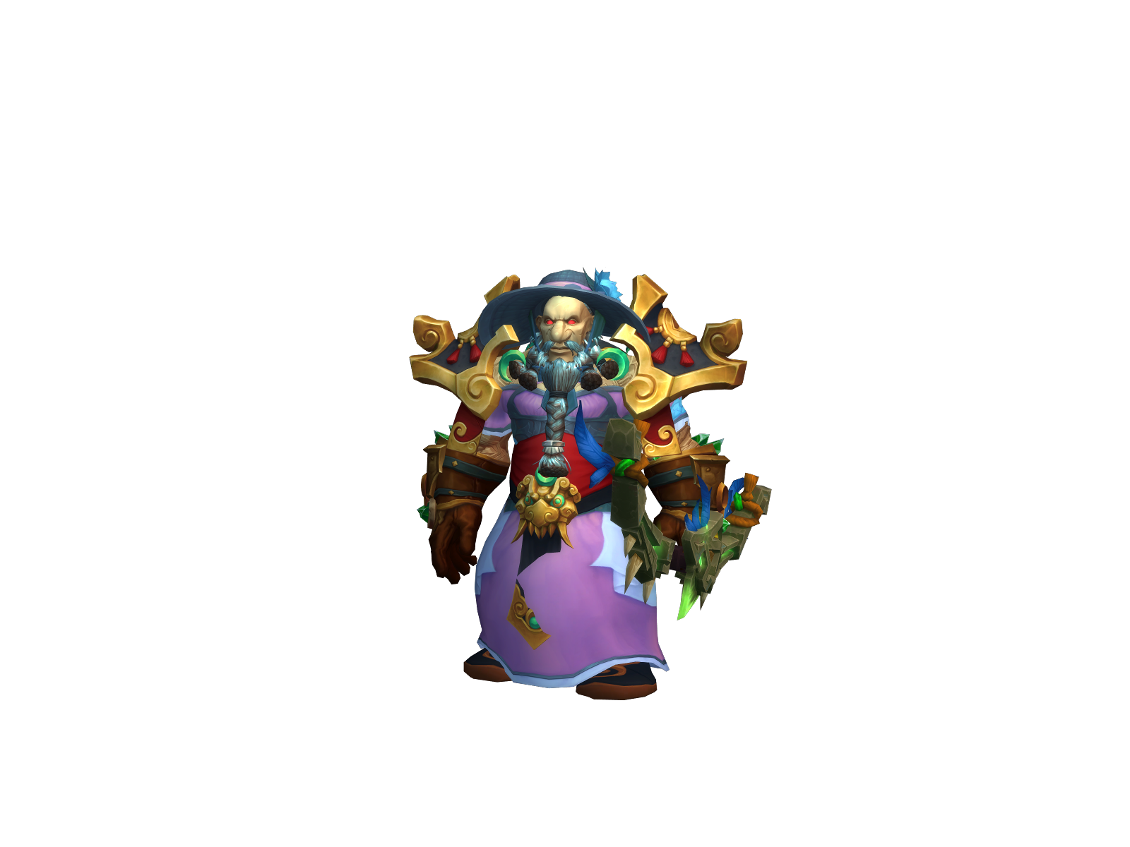 Moopin 3D character render