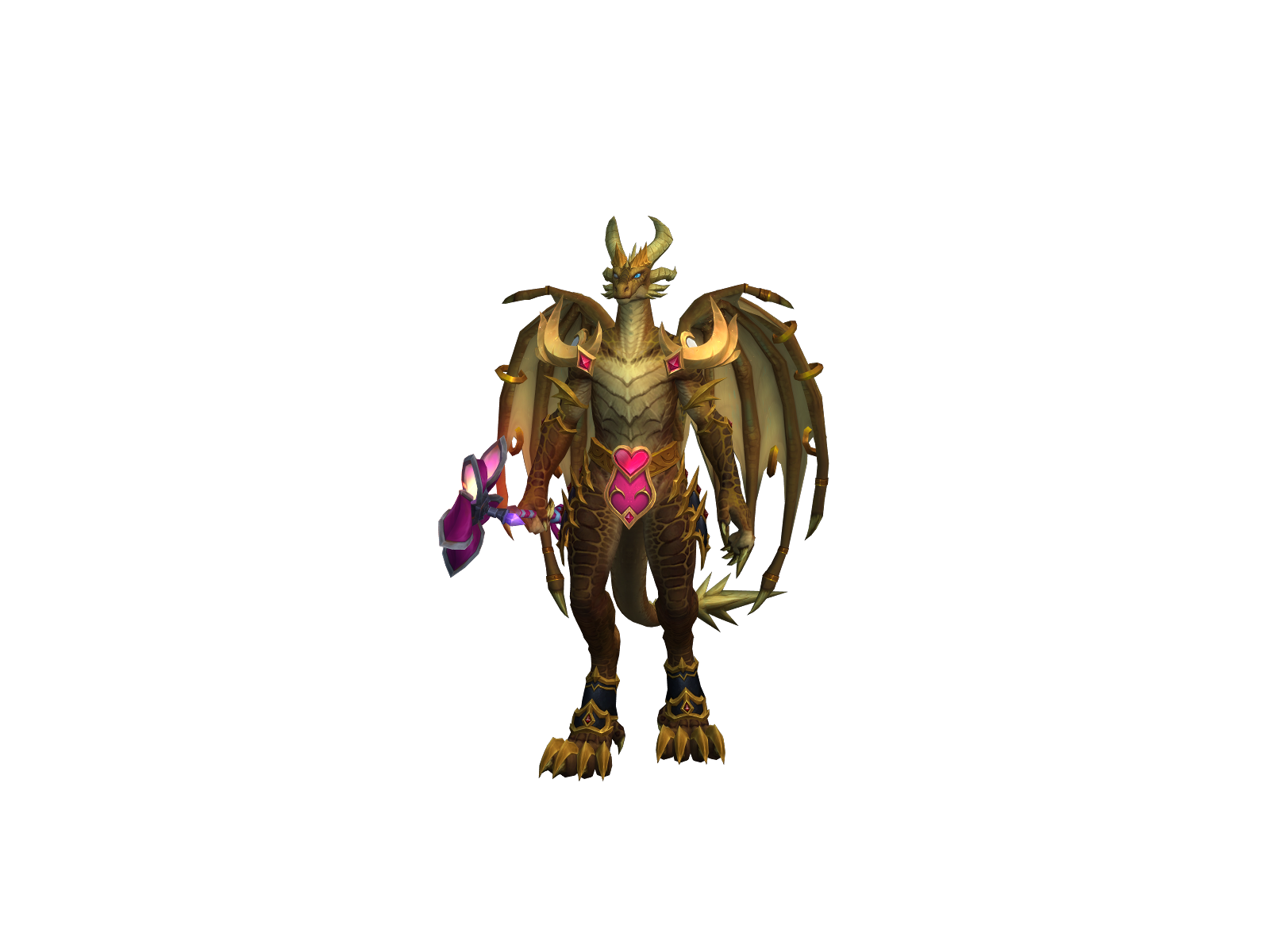 Nincineroar 3D character render