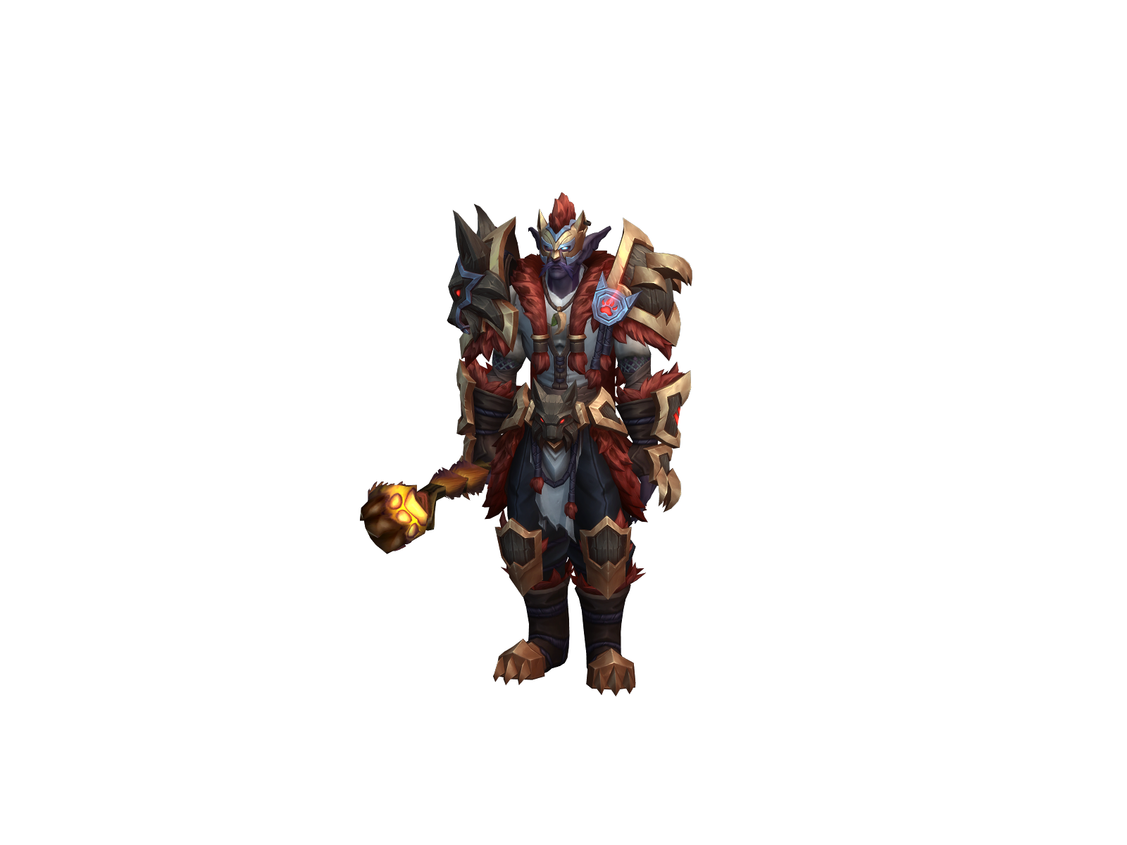 Chawcat 3D character render