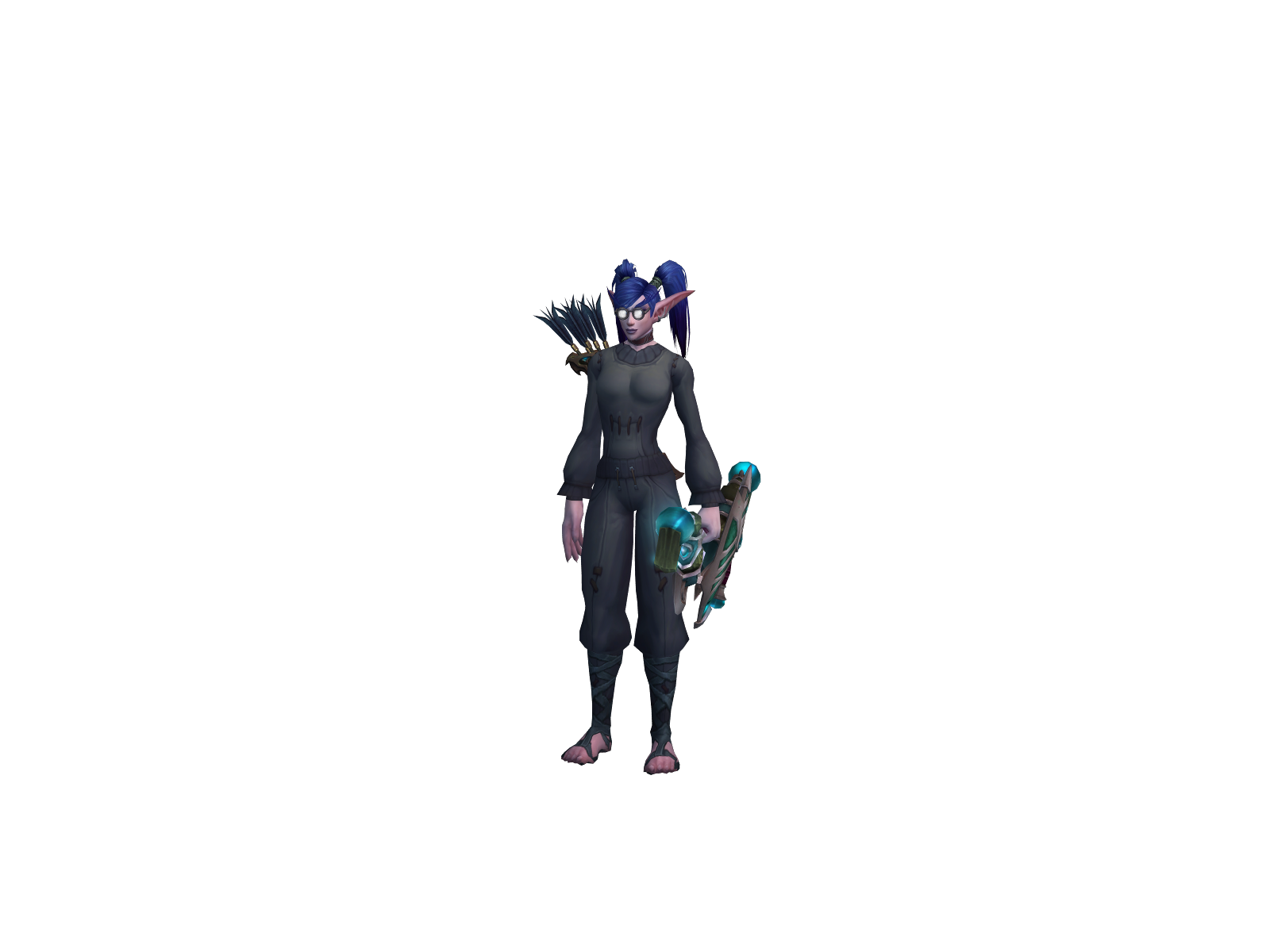Smuû 3D character render