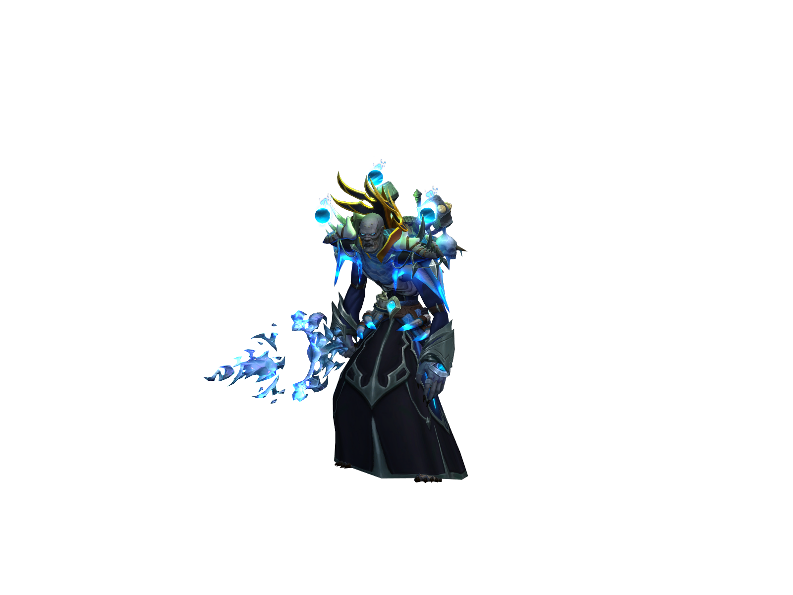 Zhaumbie 3D character render