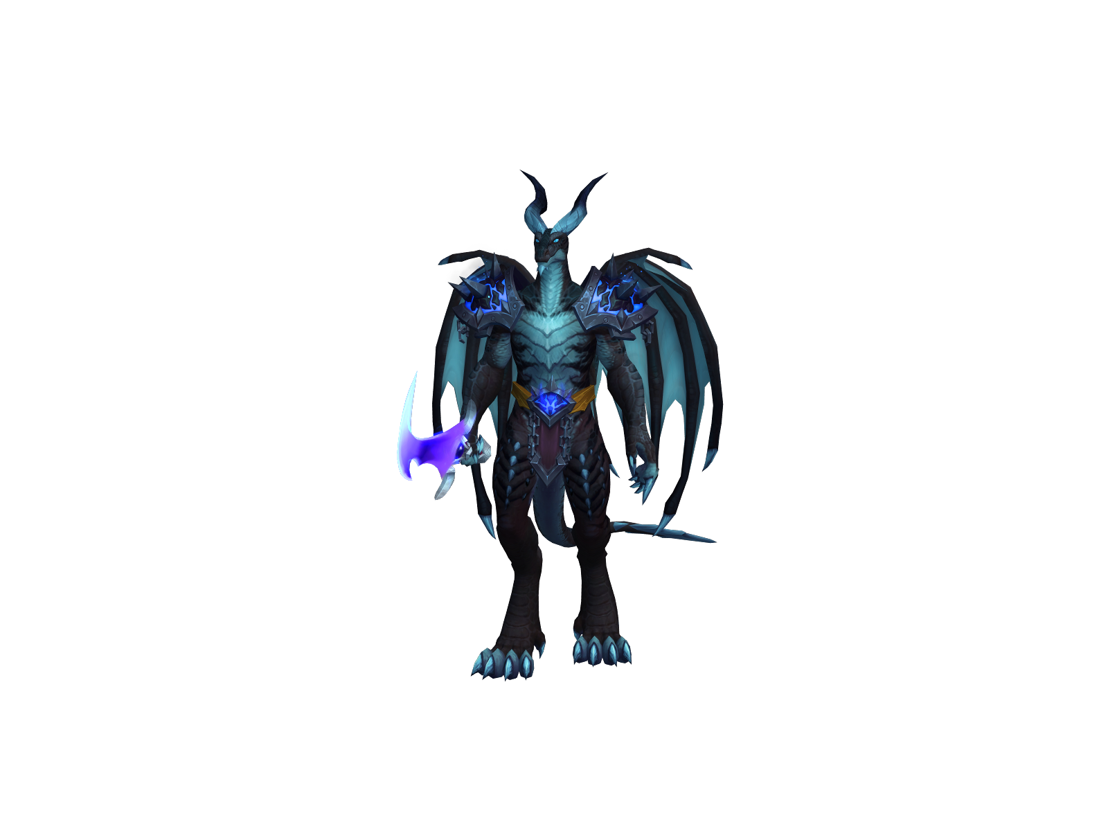 Soliddrake 3D character render