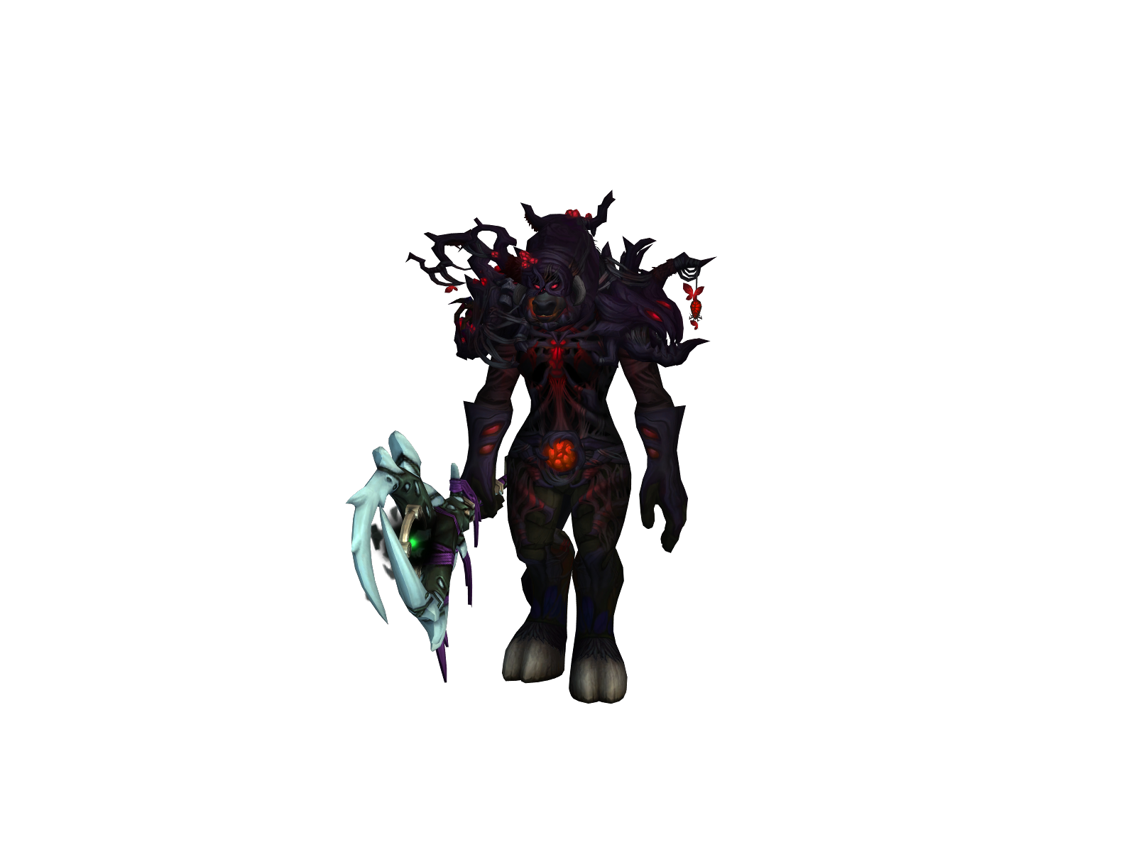 Roncola 3D character render