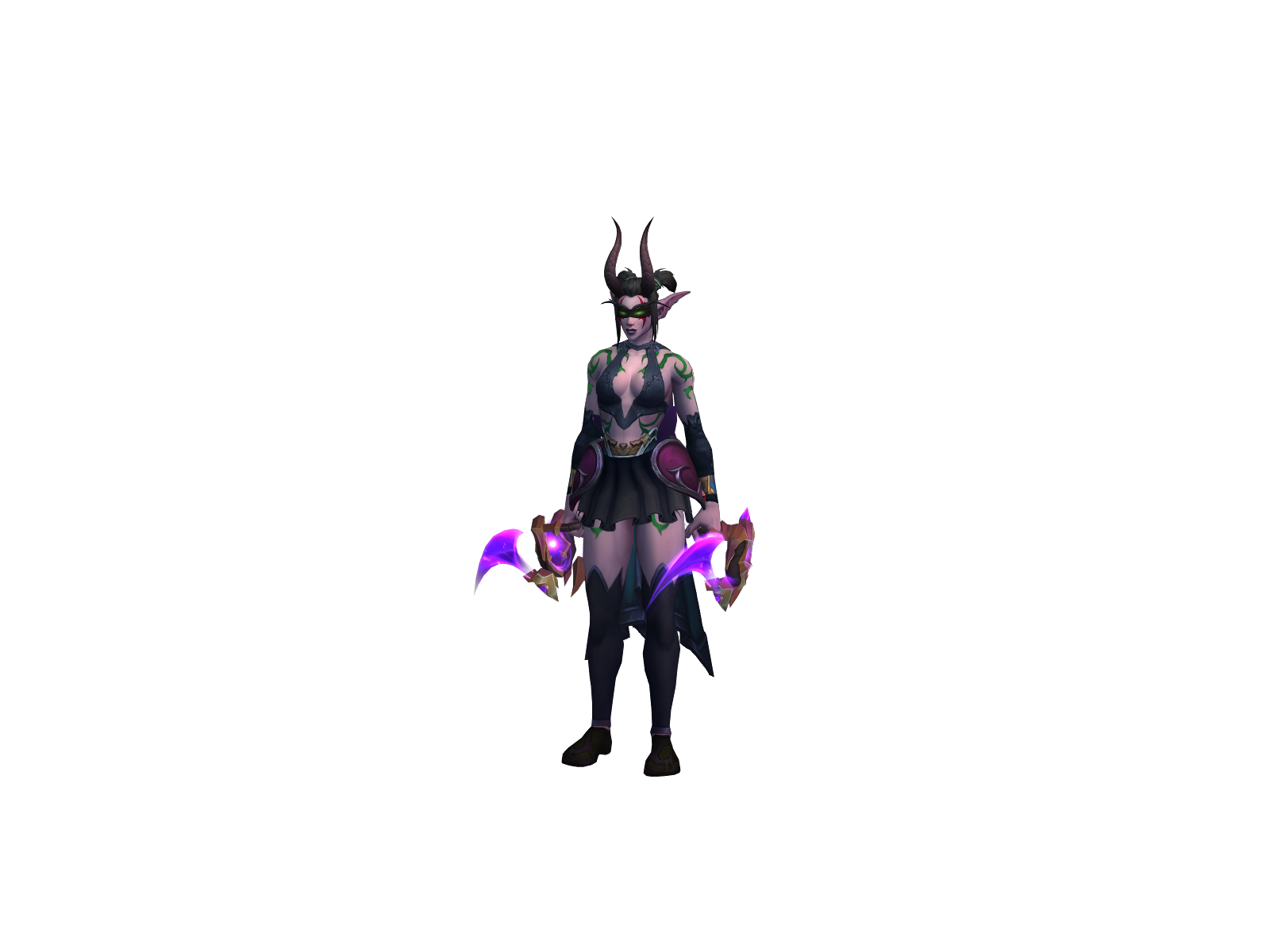 Illidork 3D character render