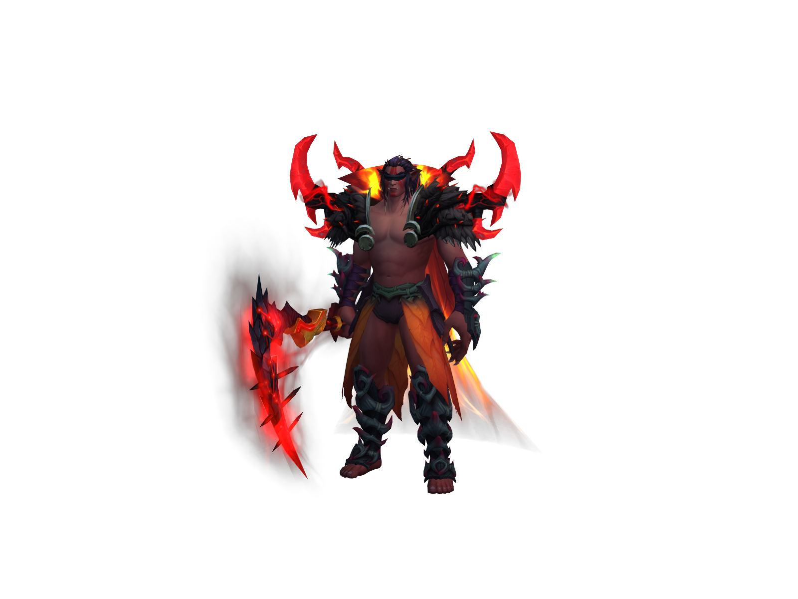 Rukw 3D character render