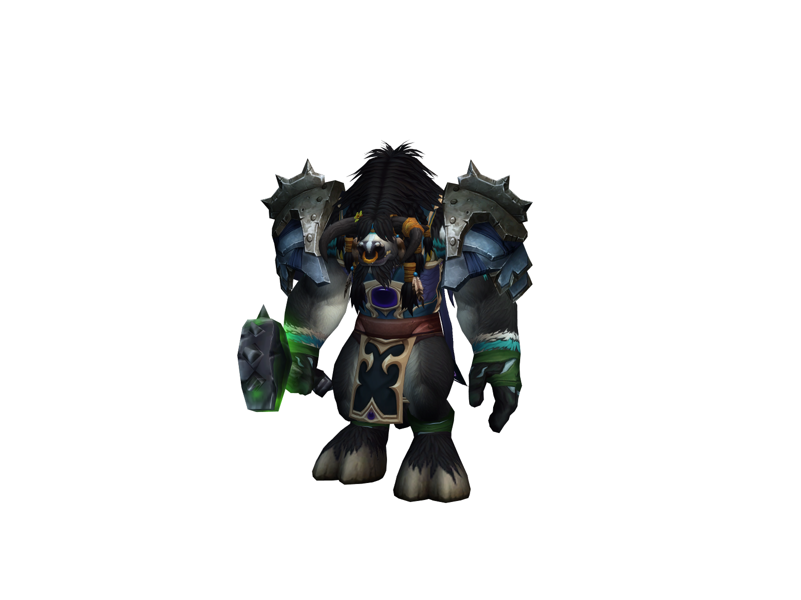 Coldiret 3D character render