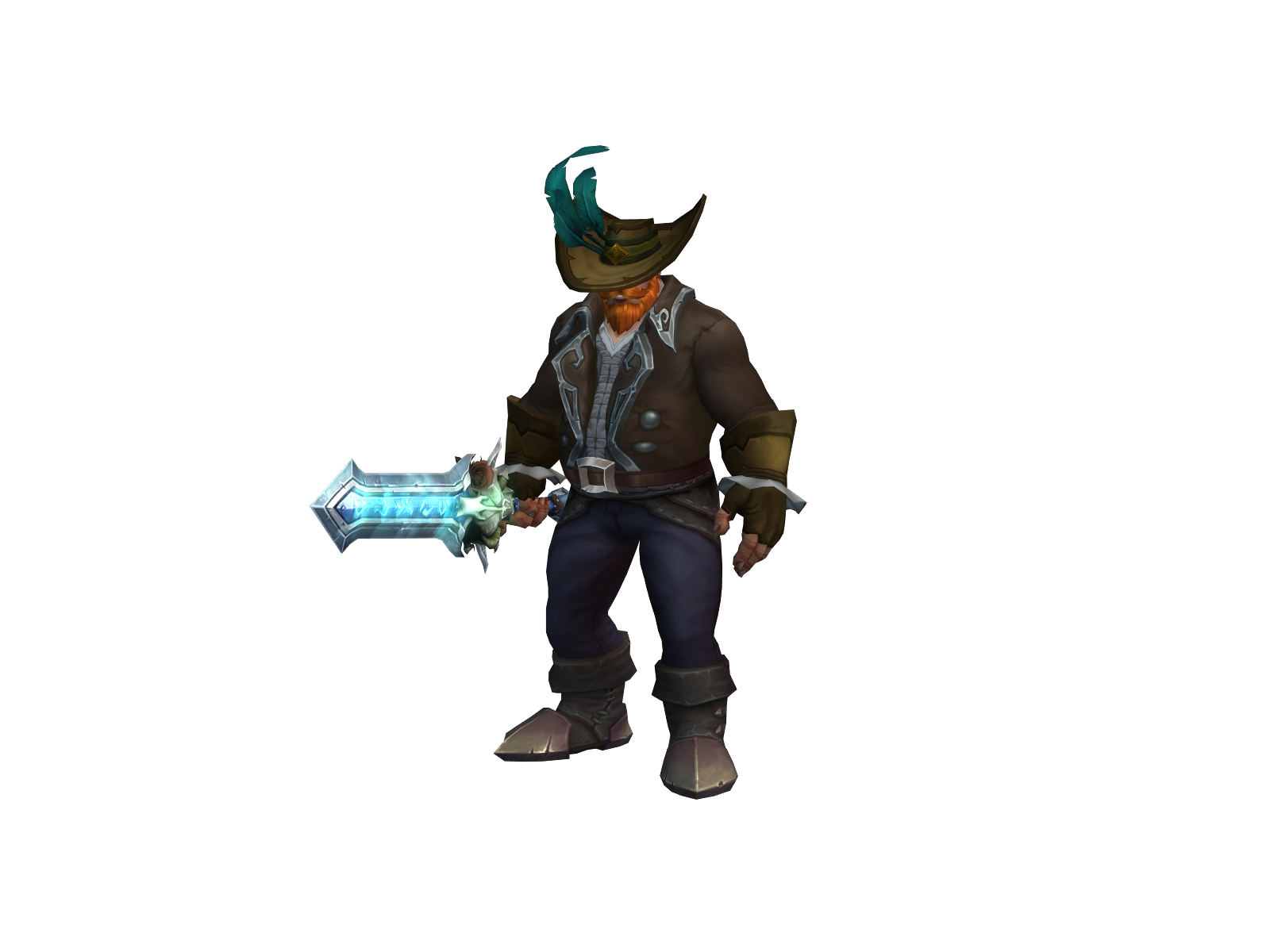 Hardmid 3D character render