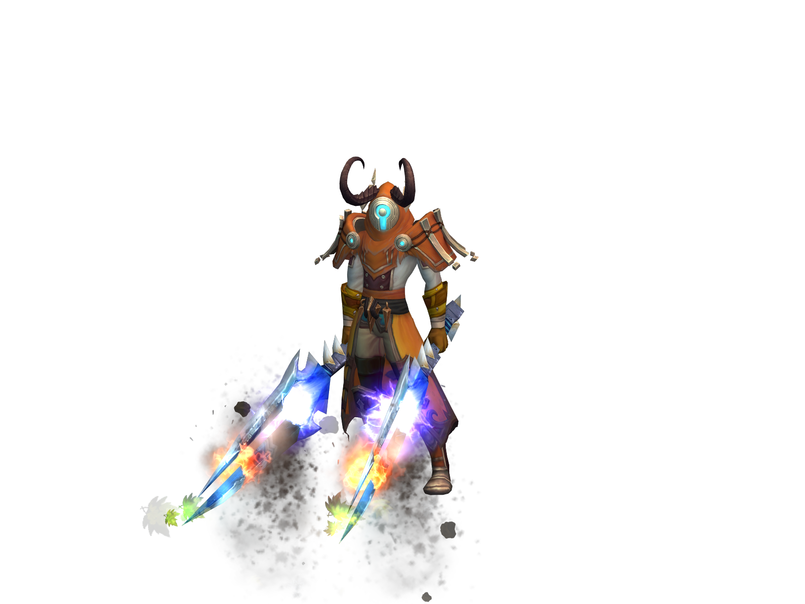 Manovrboard 3D character render