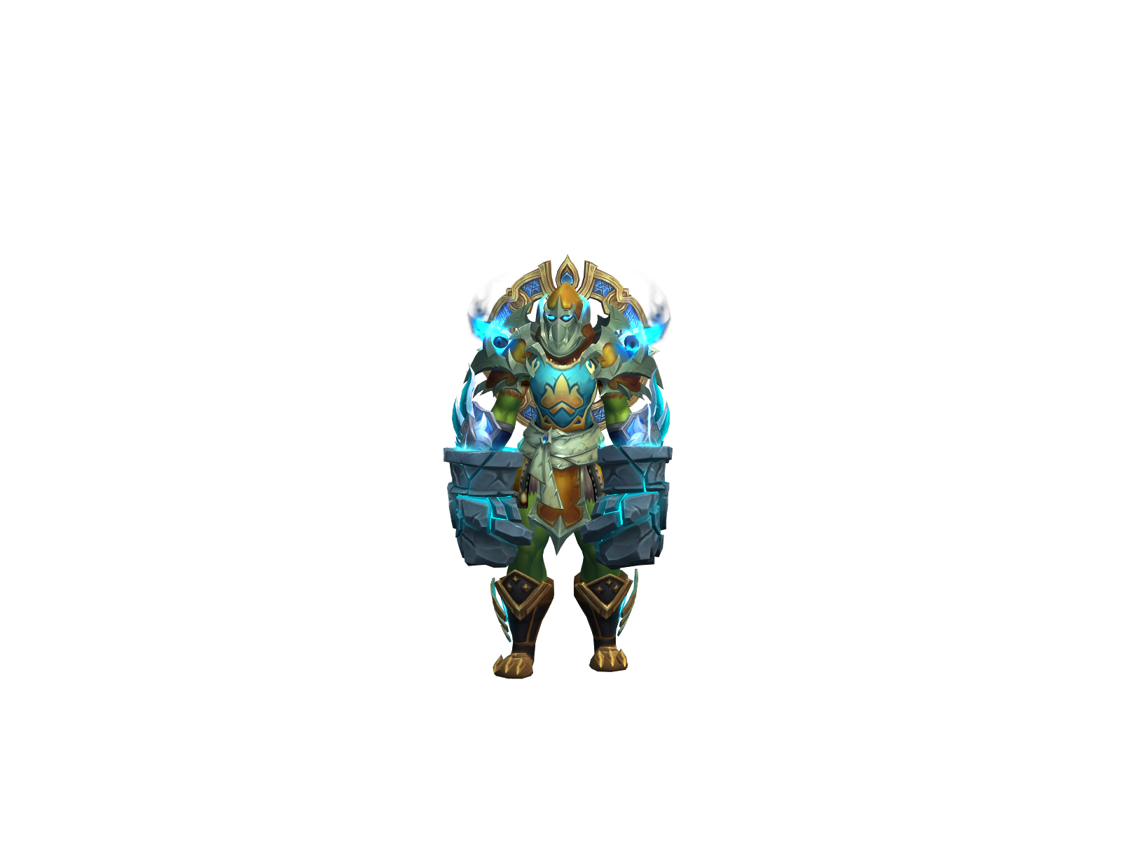 Sharkpiggle 3D character render