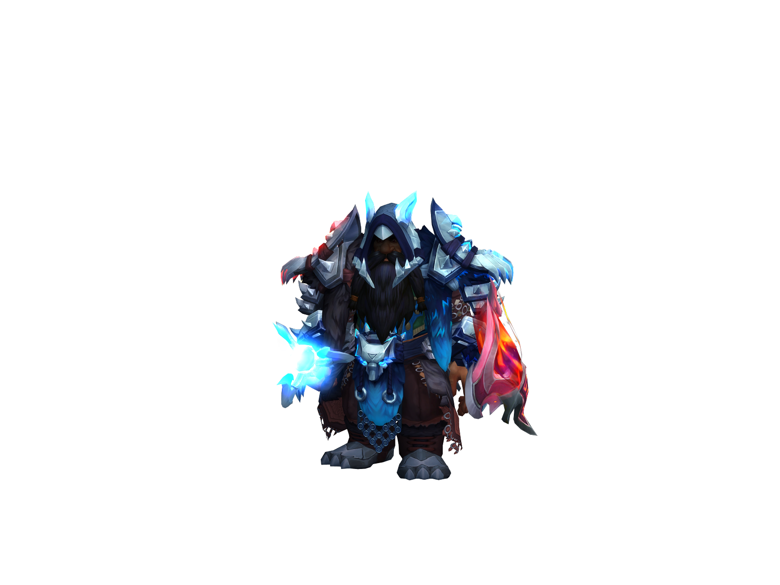 Cheapshocky 3D character render
