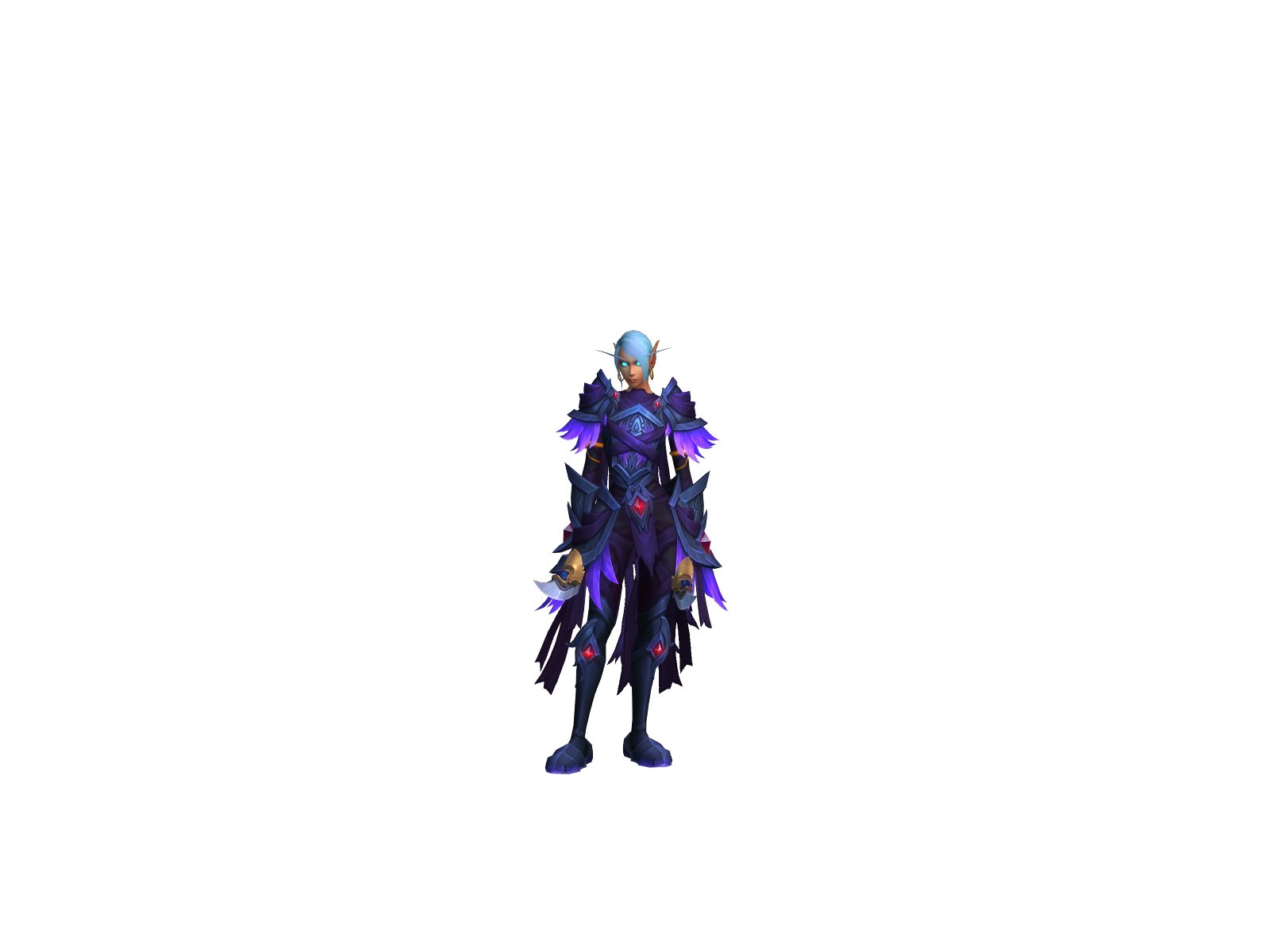 Complexed 3D character render