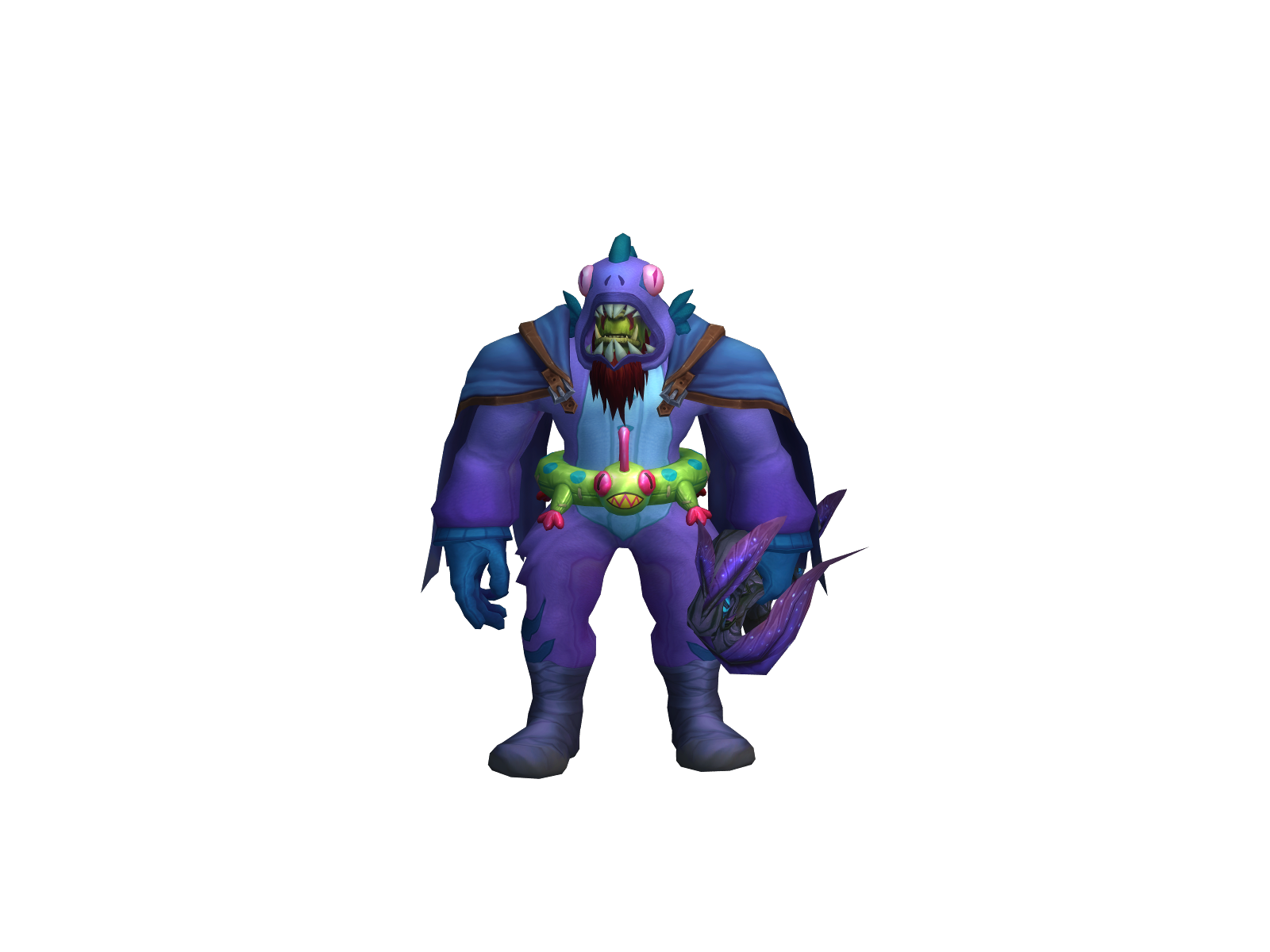 Hakkii 3D character render