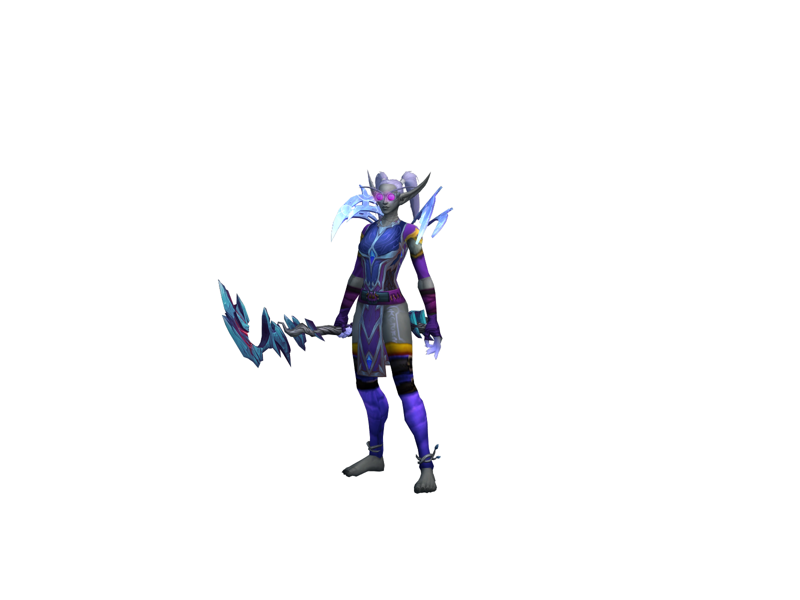 Twozi 3D character render