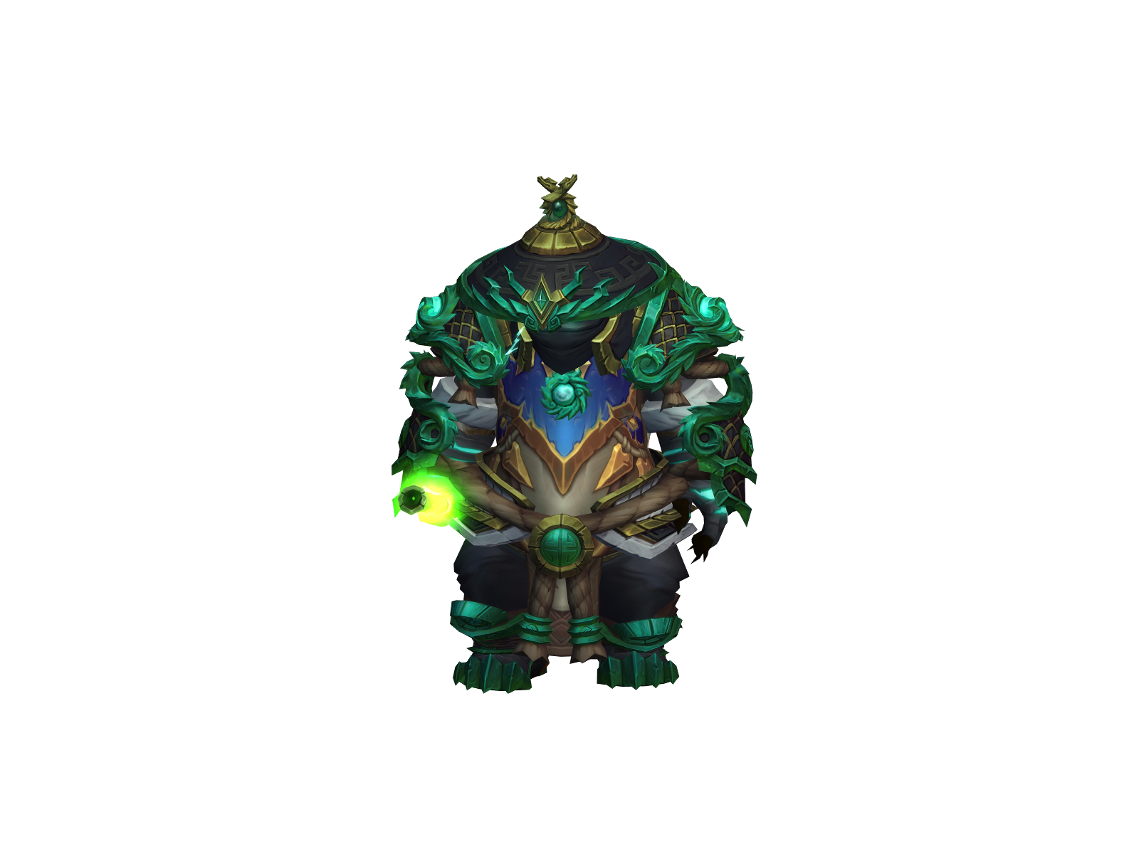 Nepmonk 3D character render