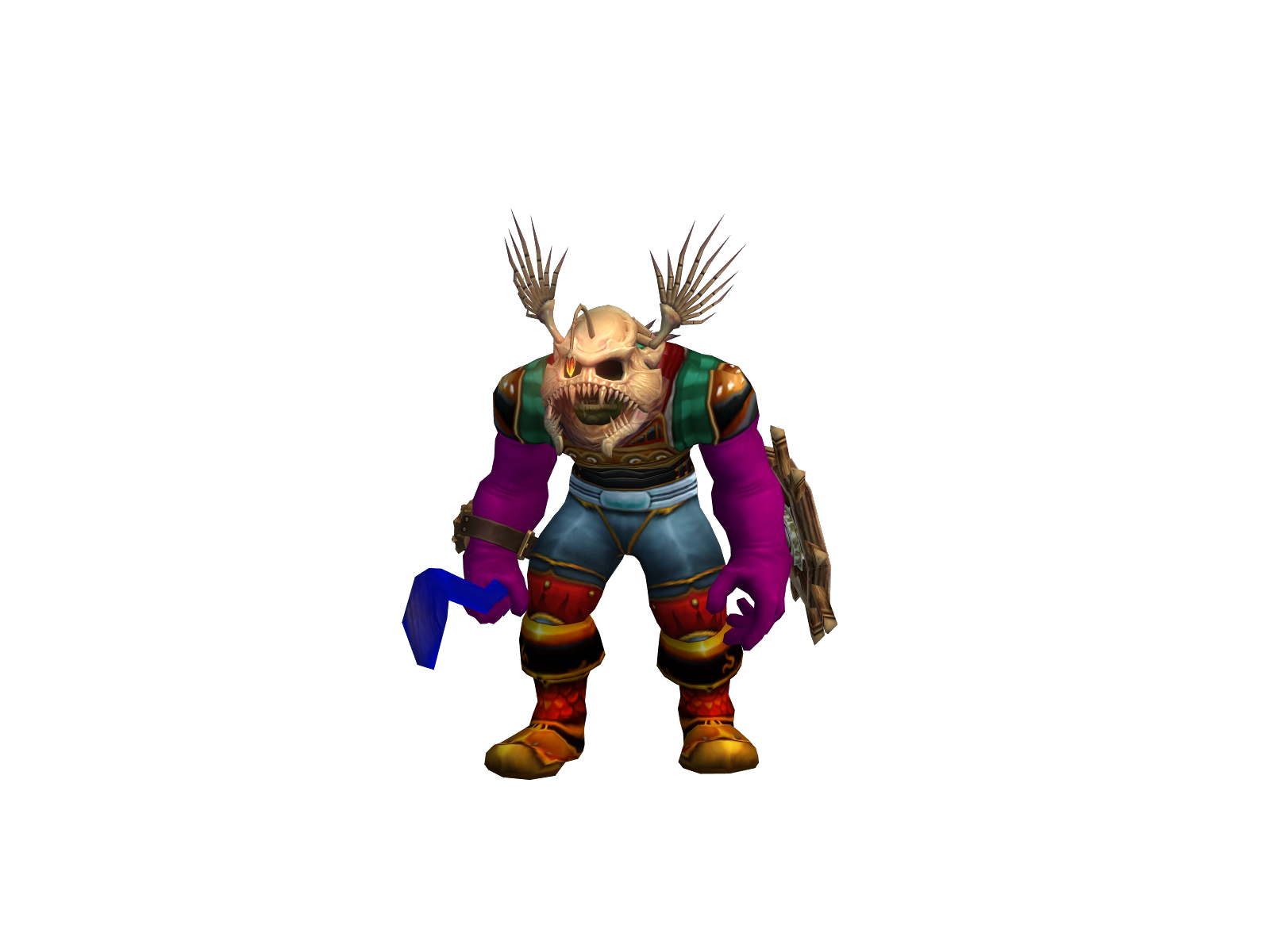 Glocknar 3D character render