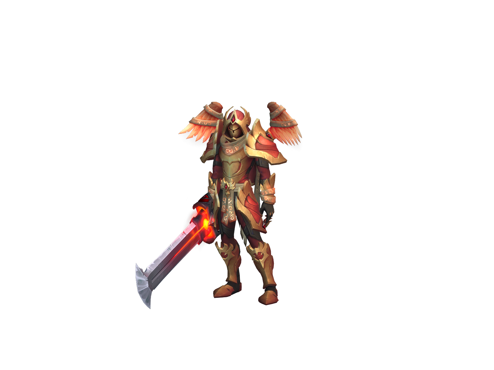 Ryses 3D character render