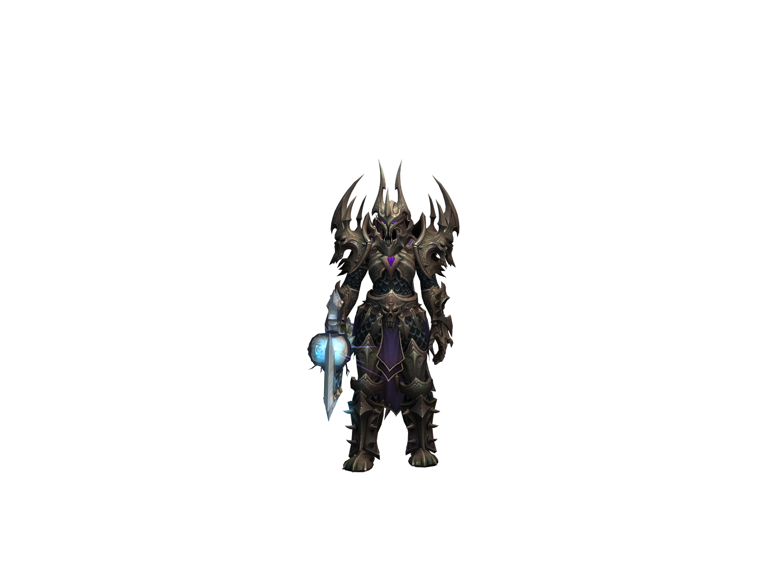 Postmörtem 3D character render