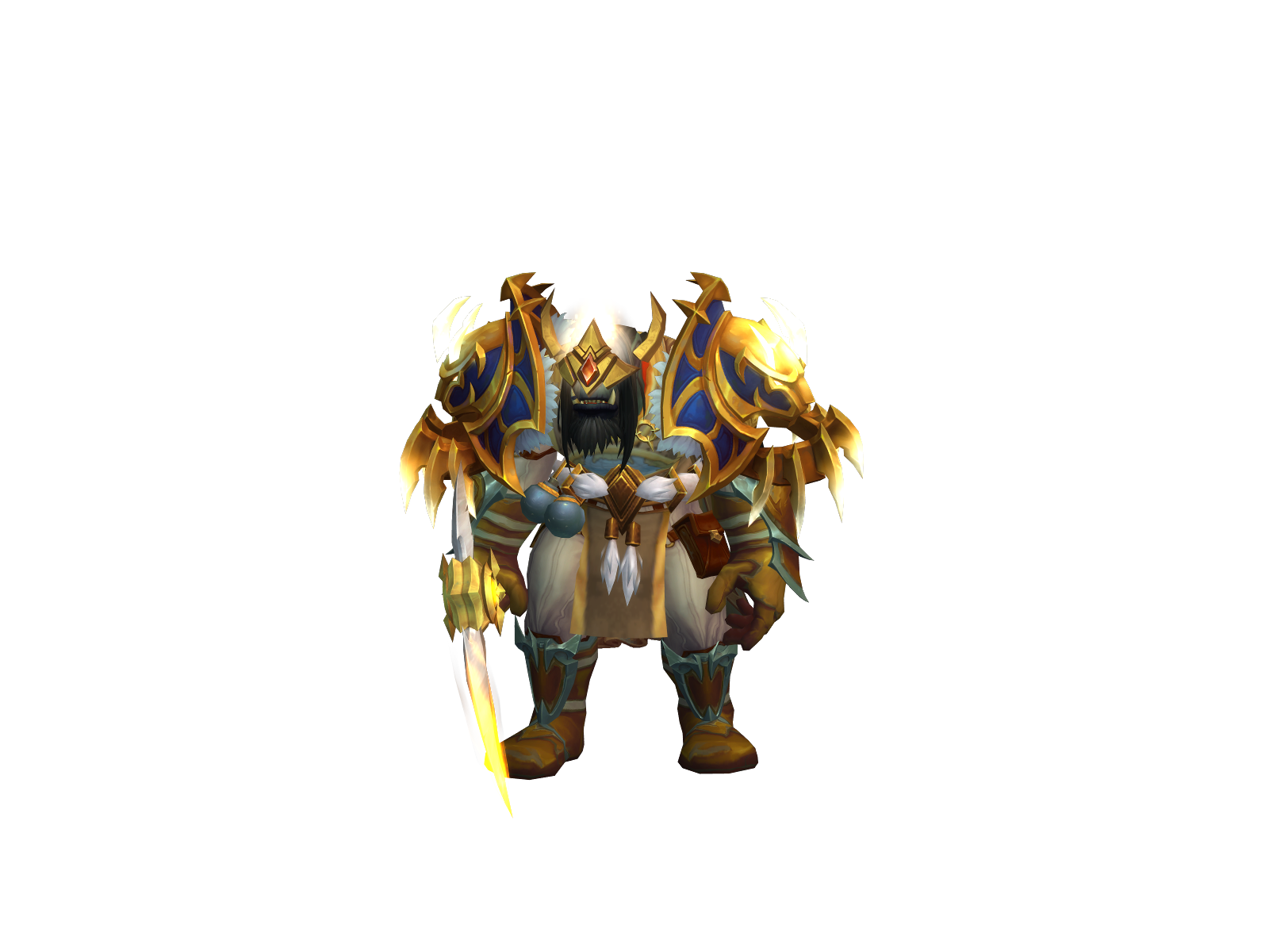 Wergi 3D character render