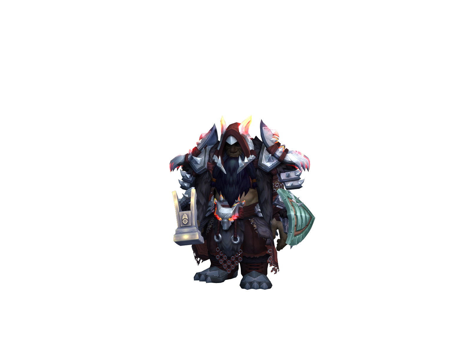Bentide 3D character render
