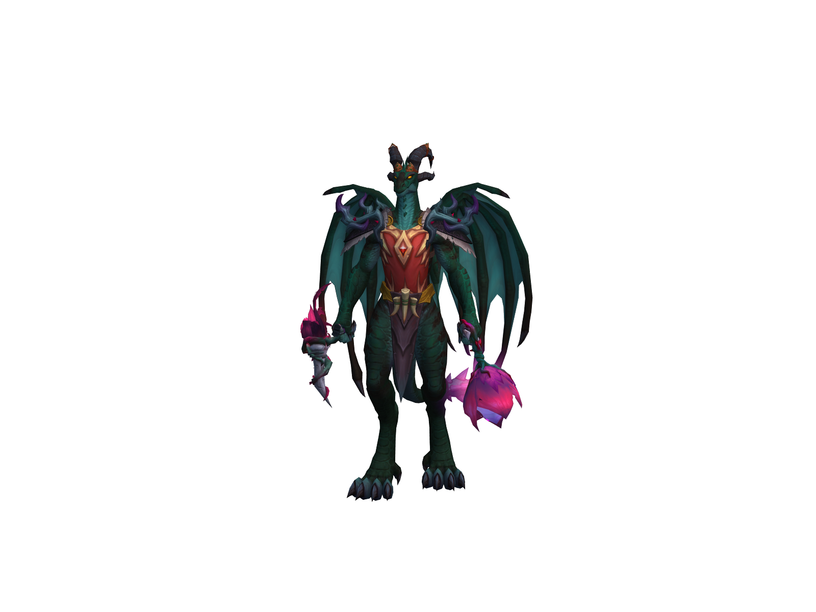 Nakikan 3D character render