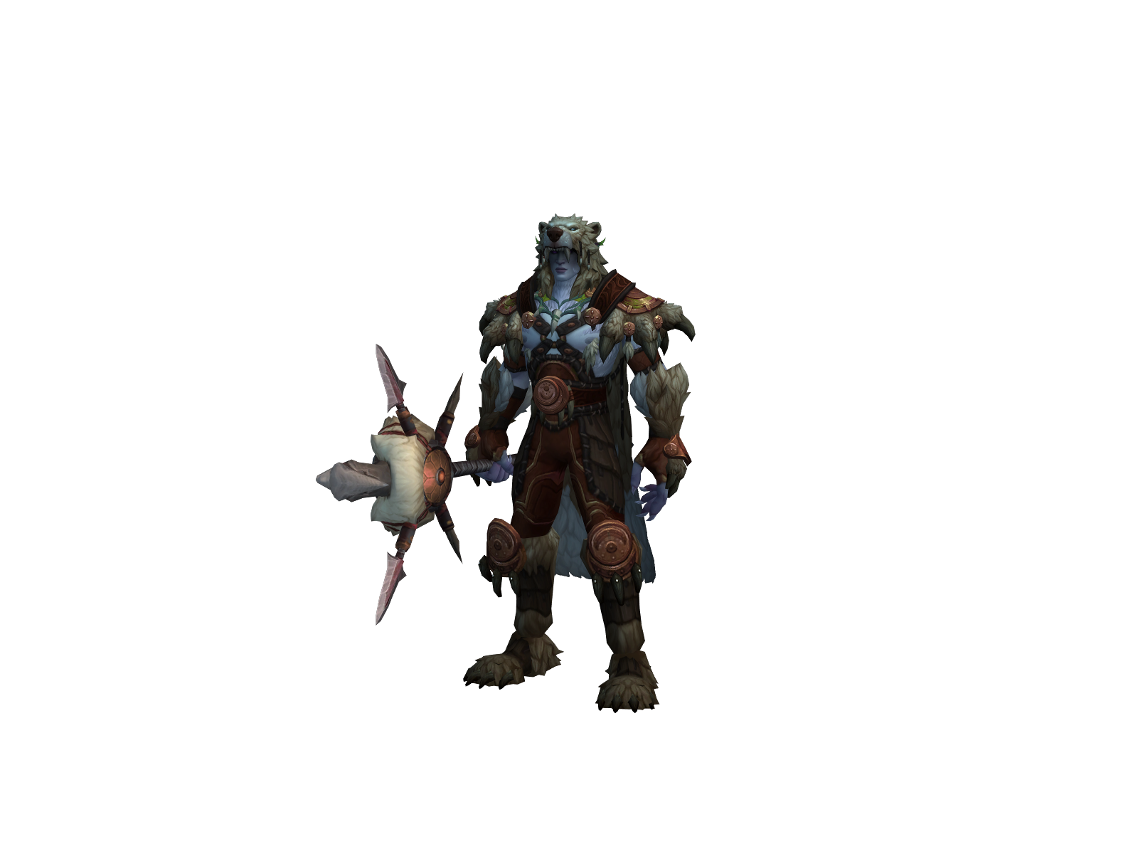 Dinkaflicka 3D character render