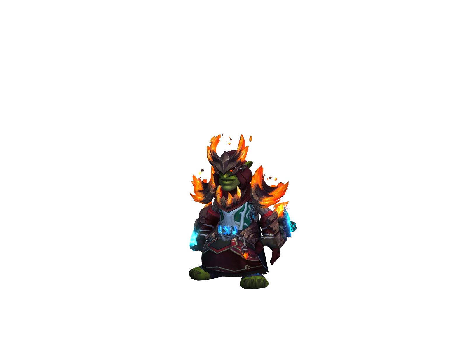 Estatic 3D character render
