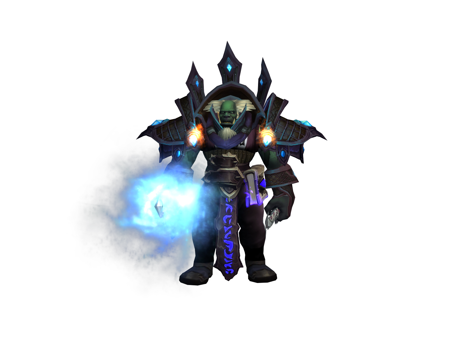 Preheat 3D character render