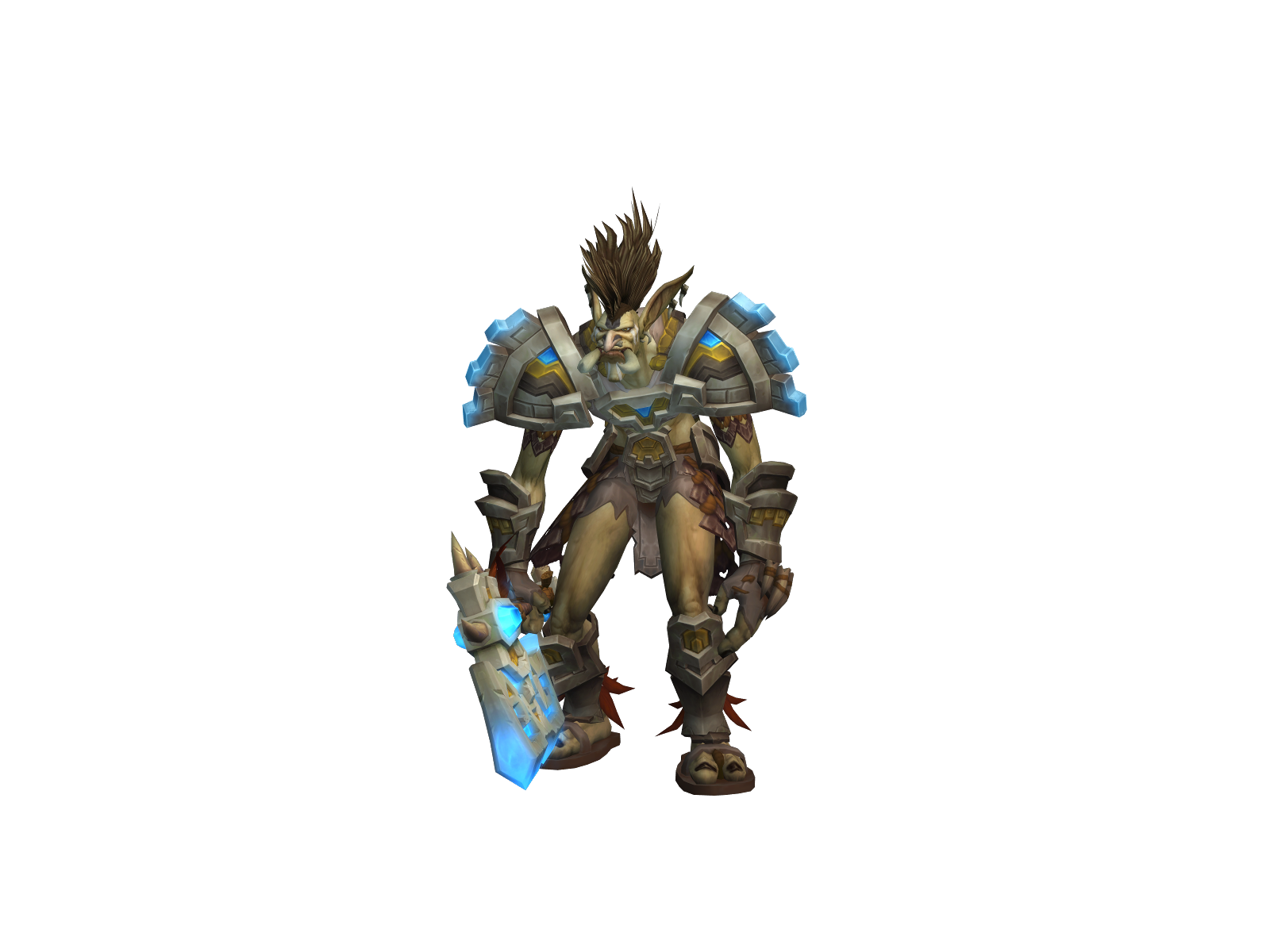 Dabwax 3D character render