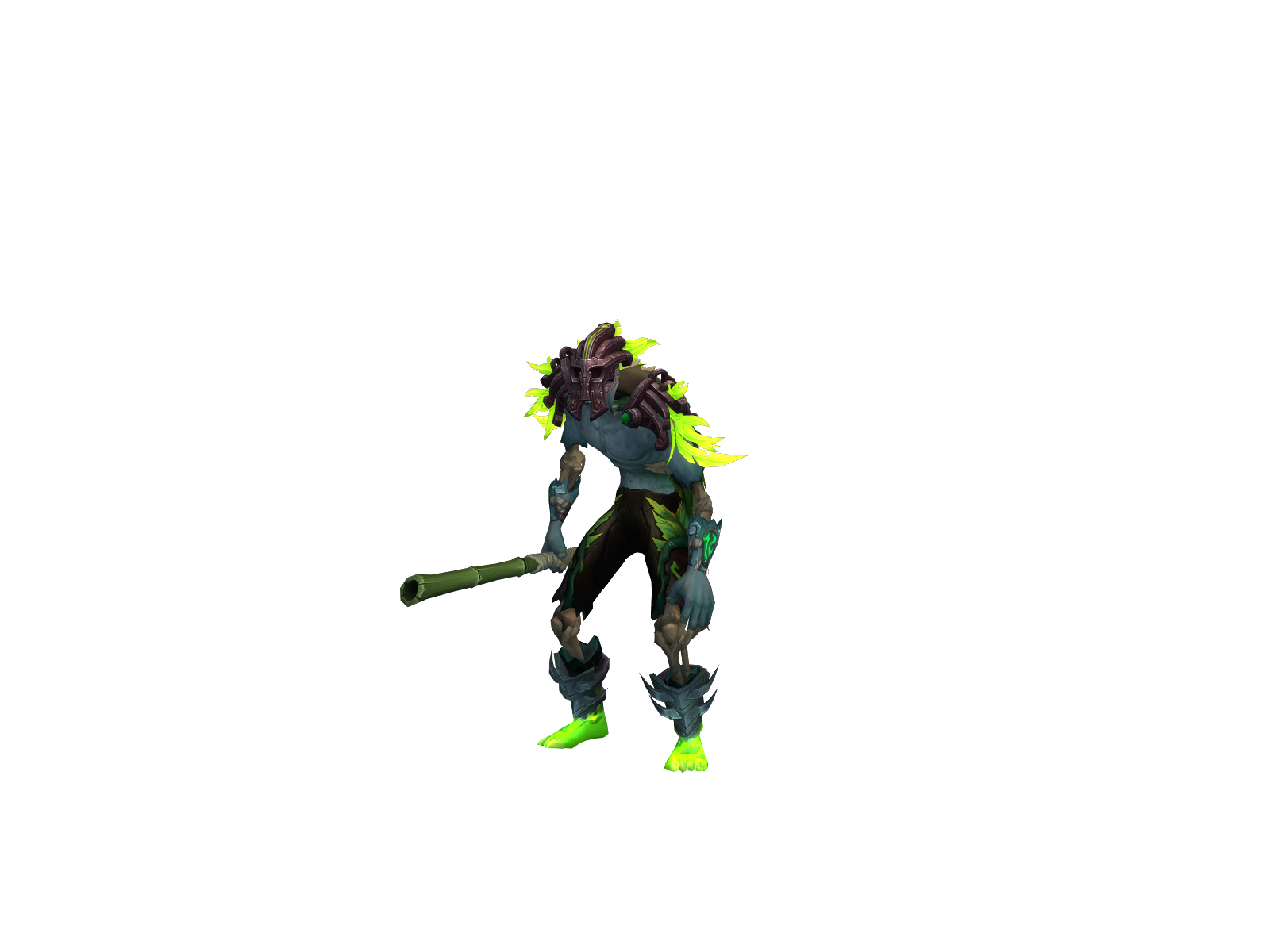Tastybones 3D character render