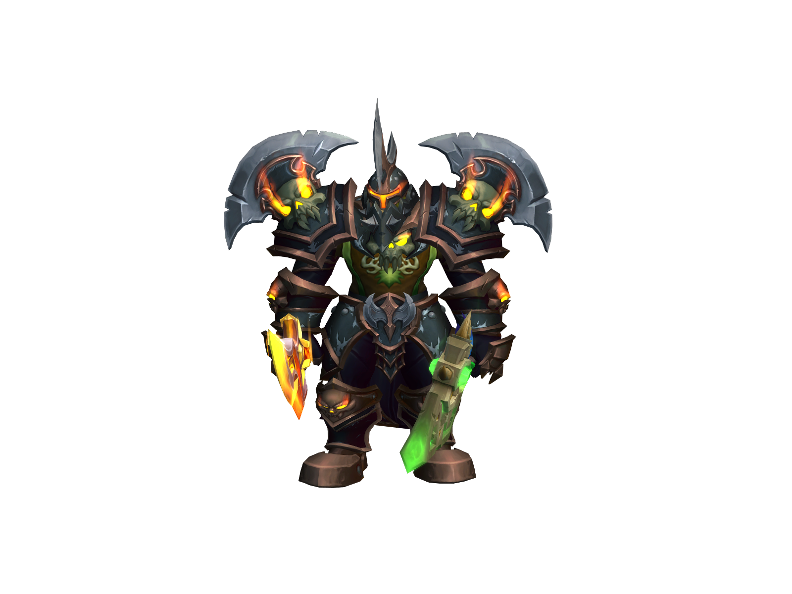 Khangar 3D character render