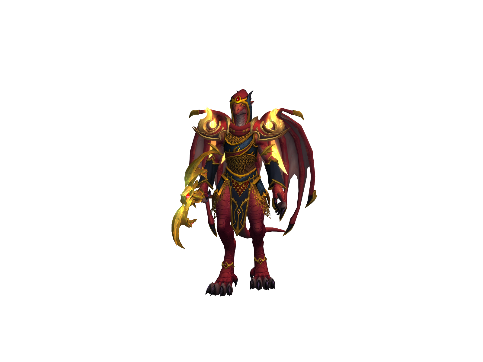 Nezåri 3D character render