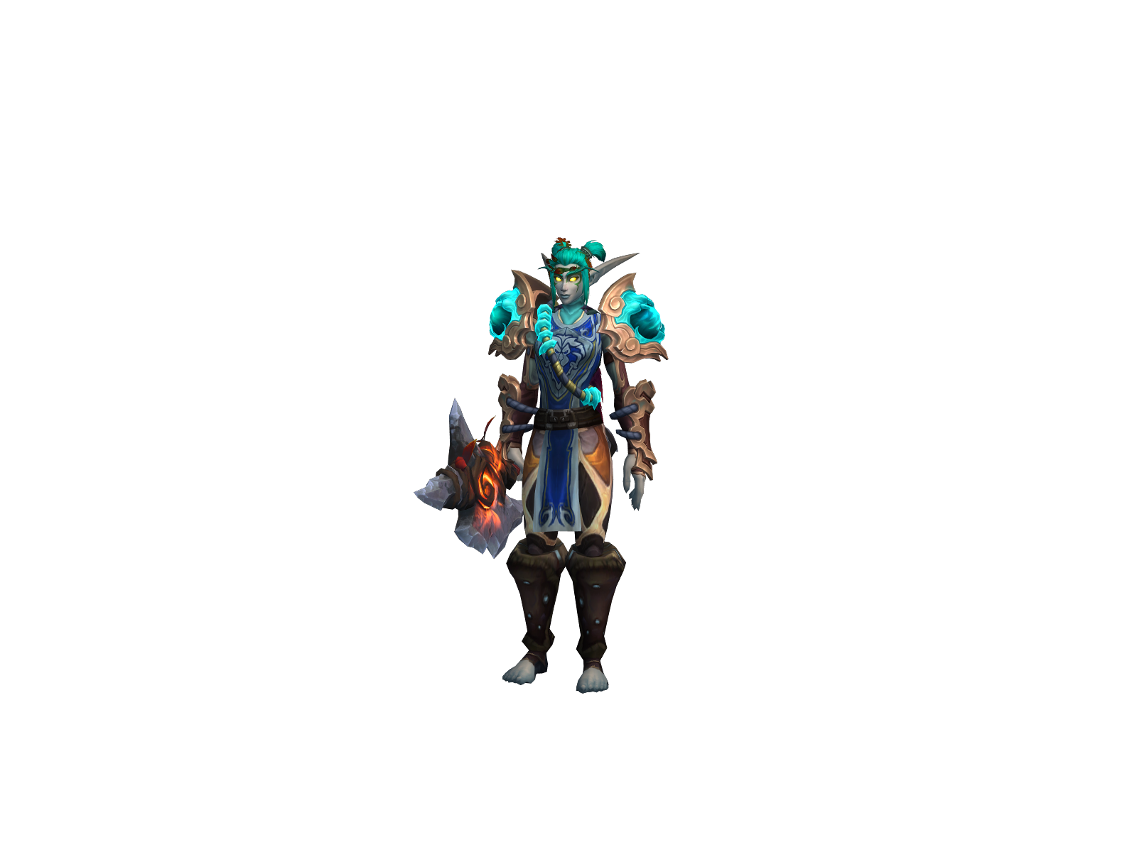 Jucedous 3D character render