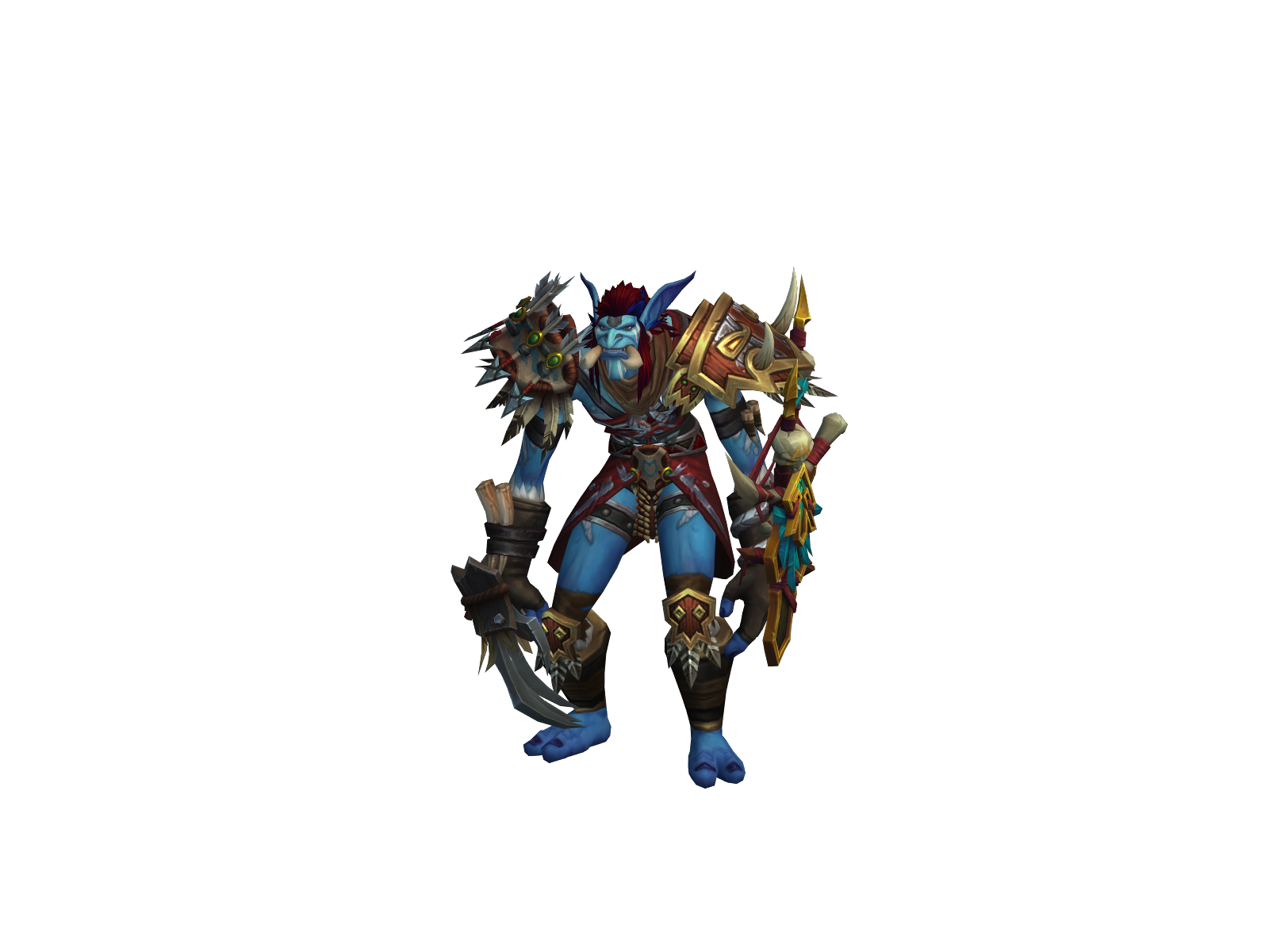 Torrmon 3D character render