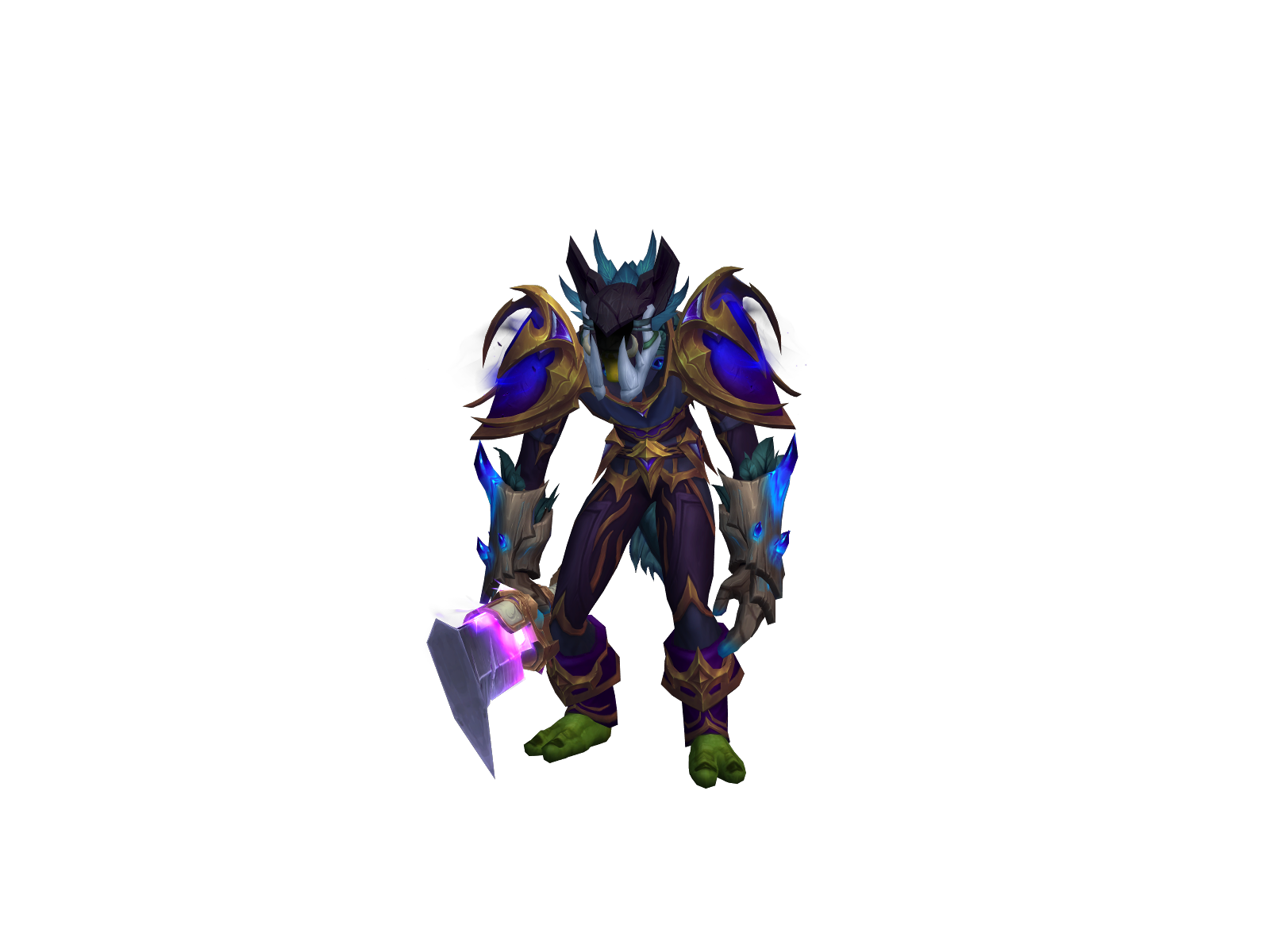 Vuzashi 3D character render