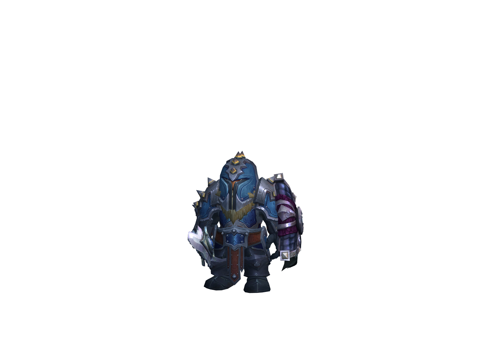 Corknee 3D character render