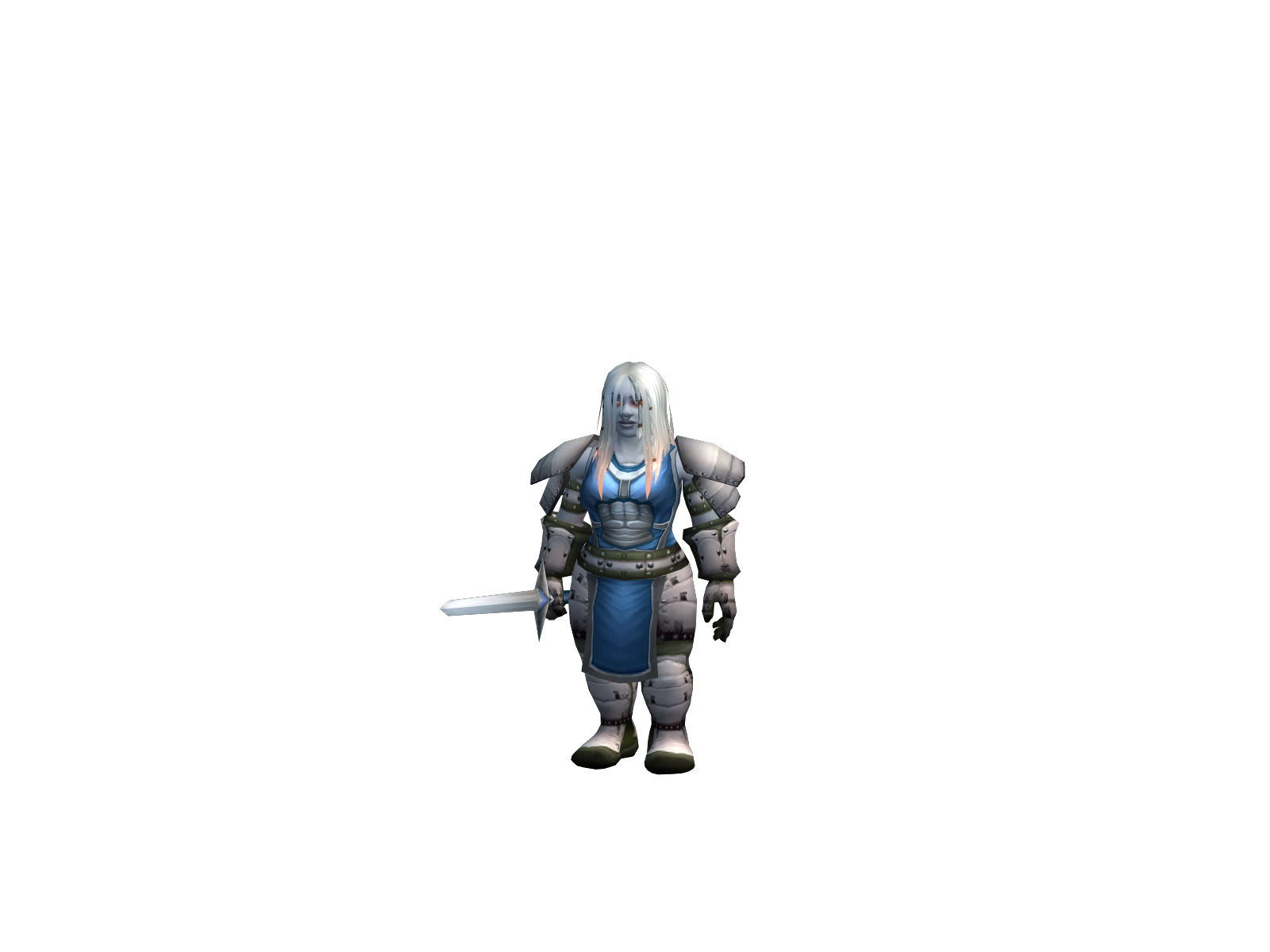 Symanus 3D character render