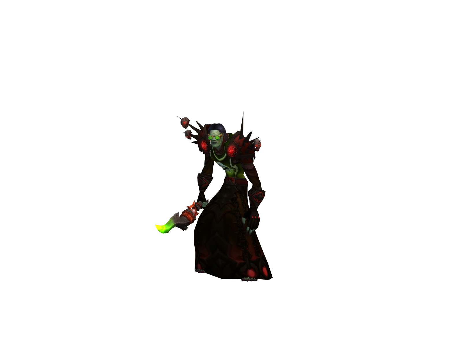 Turel 3D character render