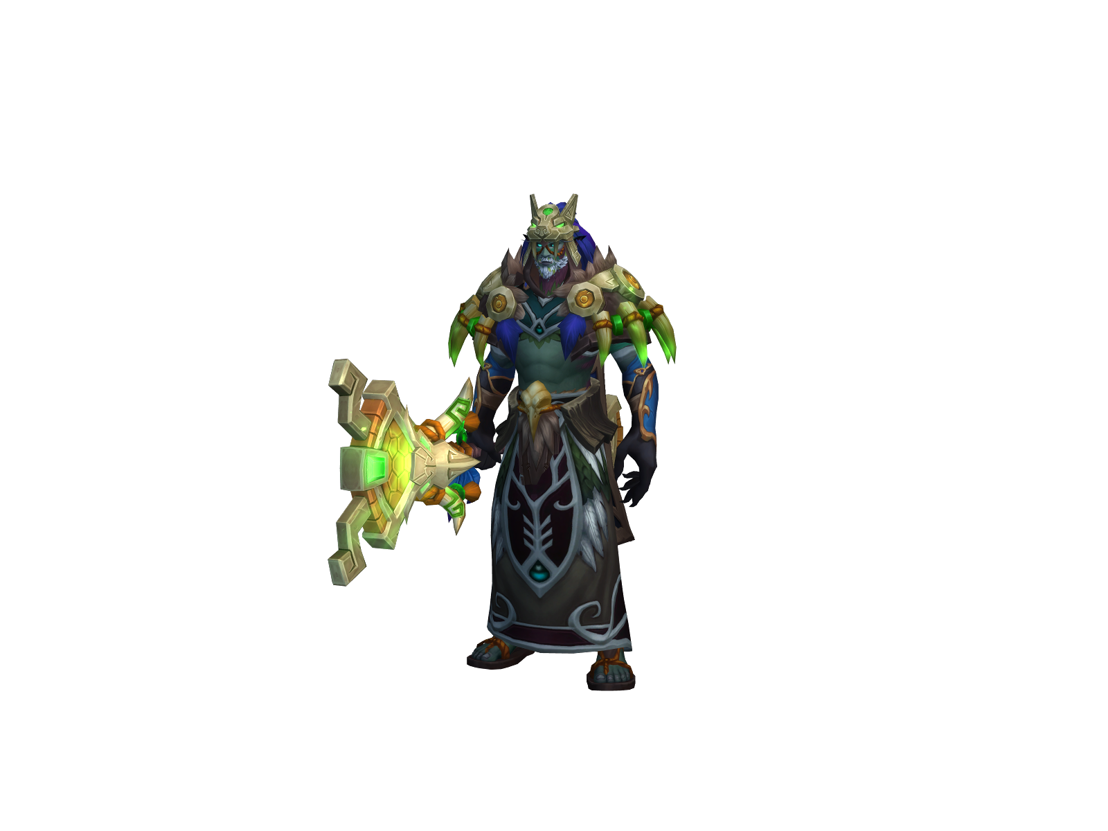 Shäshimi 3D character render